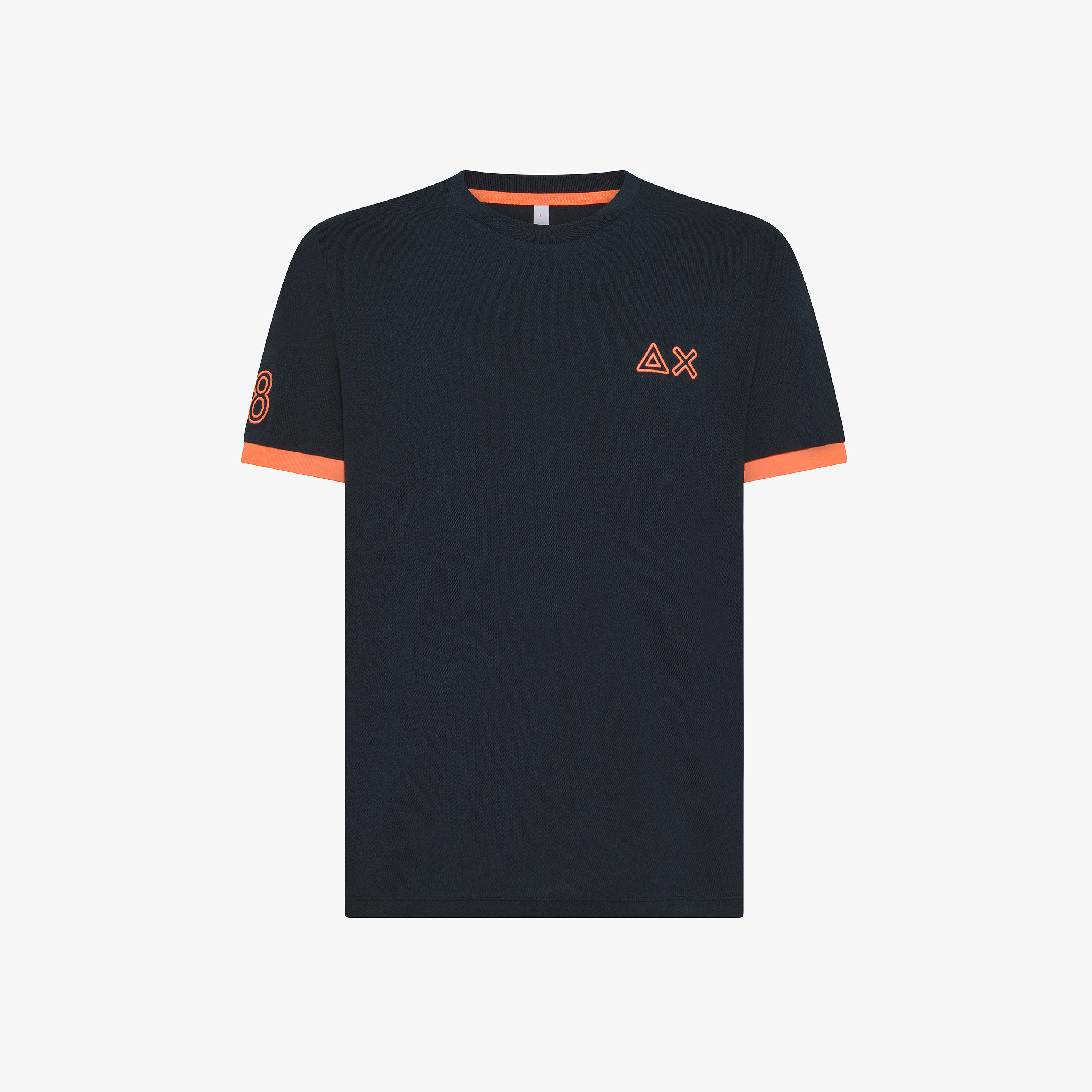 Tシャツ・カットソー SUN 68 Men T Shirts T35107 Blue Sun68 T35107 Man Blue T-shirts and Polos - Zuklat