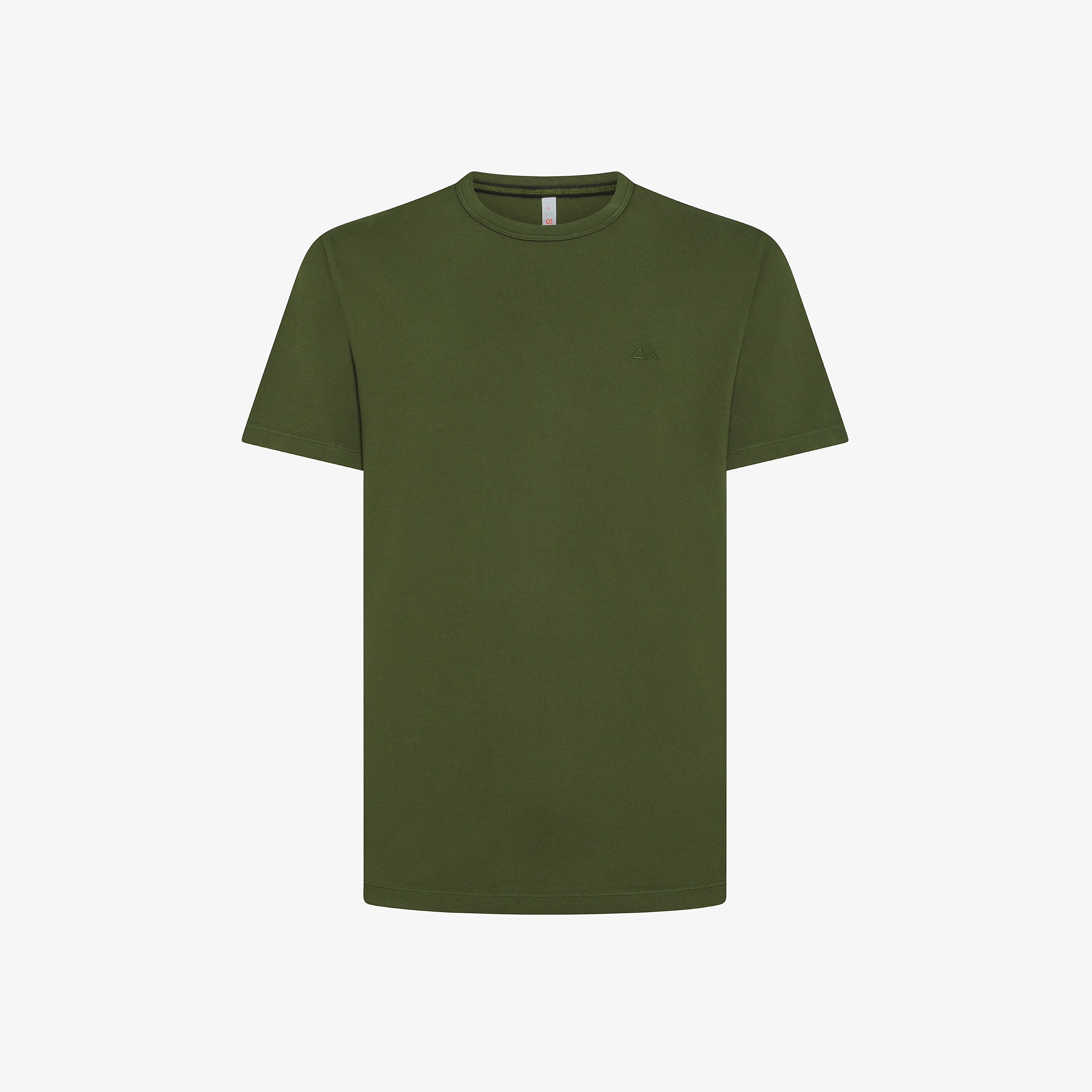 Tシャツ・カットソー SUN68 Men T-shirt Green A35117 37 T35127_37.jpg