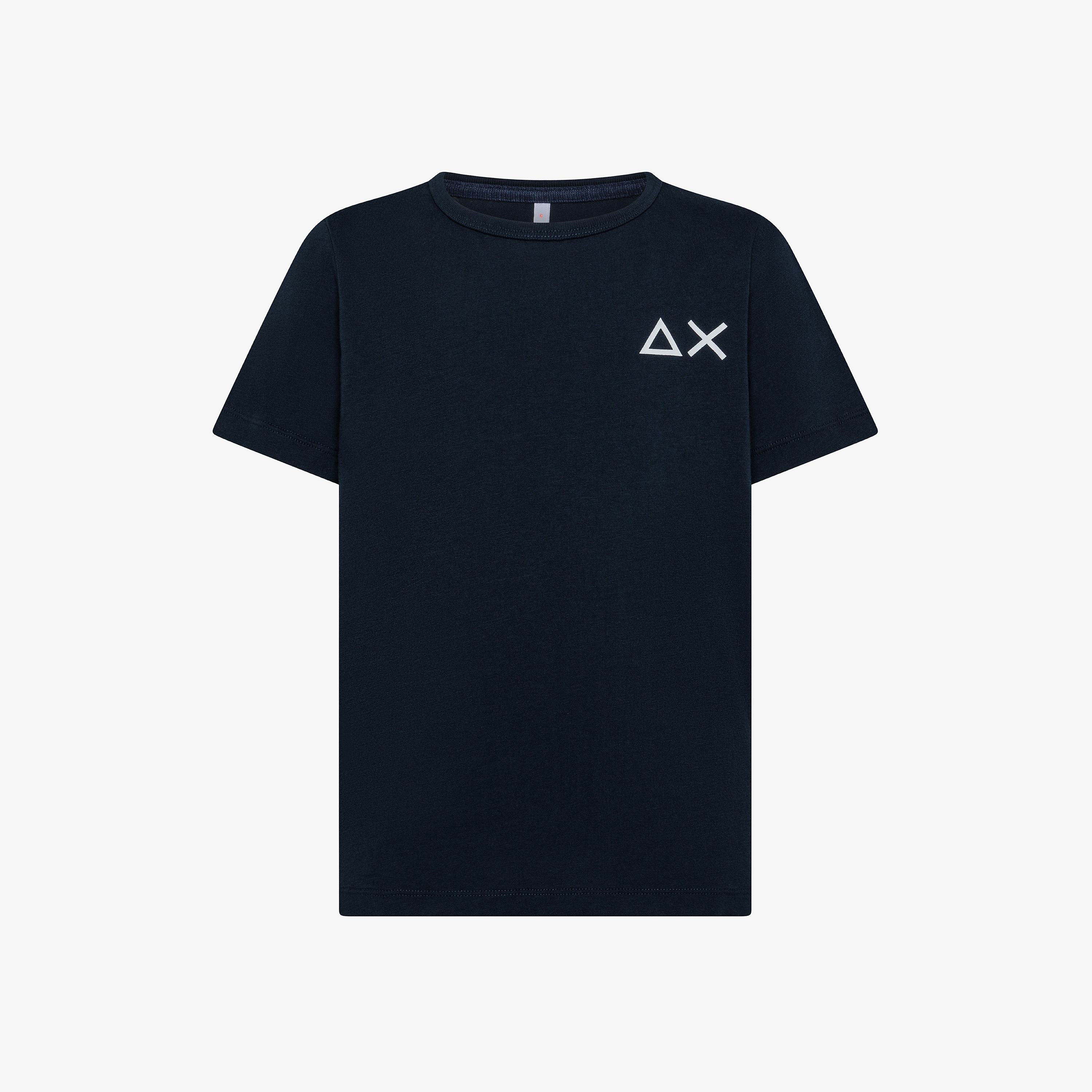 Tシャツ・カットソー SUN68 Men T-shirt Blue T35127 07 Stone Cotton Piqué T-shirt - Man | Solid SUN68