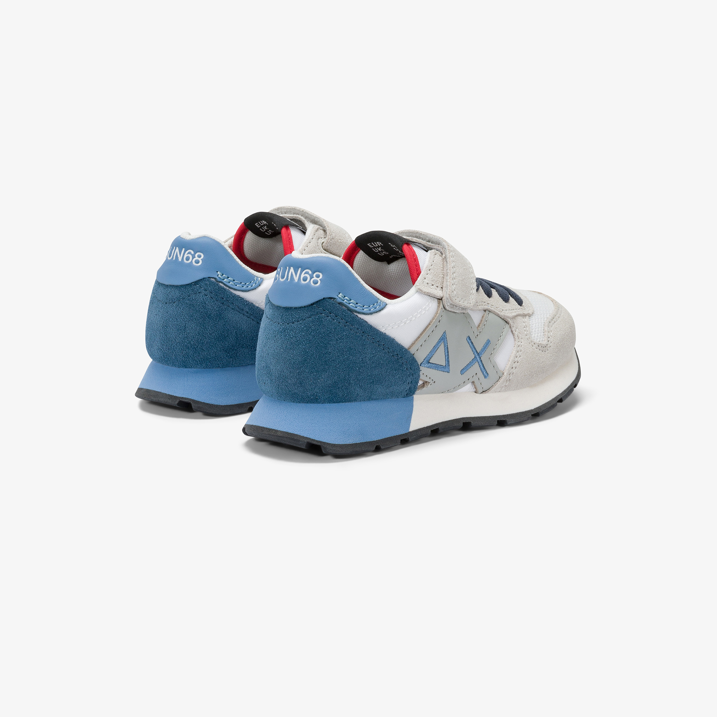 Boys' Jaki White Suede And Nylon Sneaker - Shoes | Kid 30-34