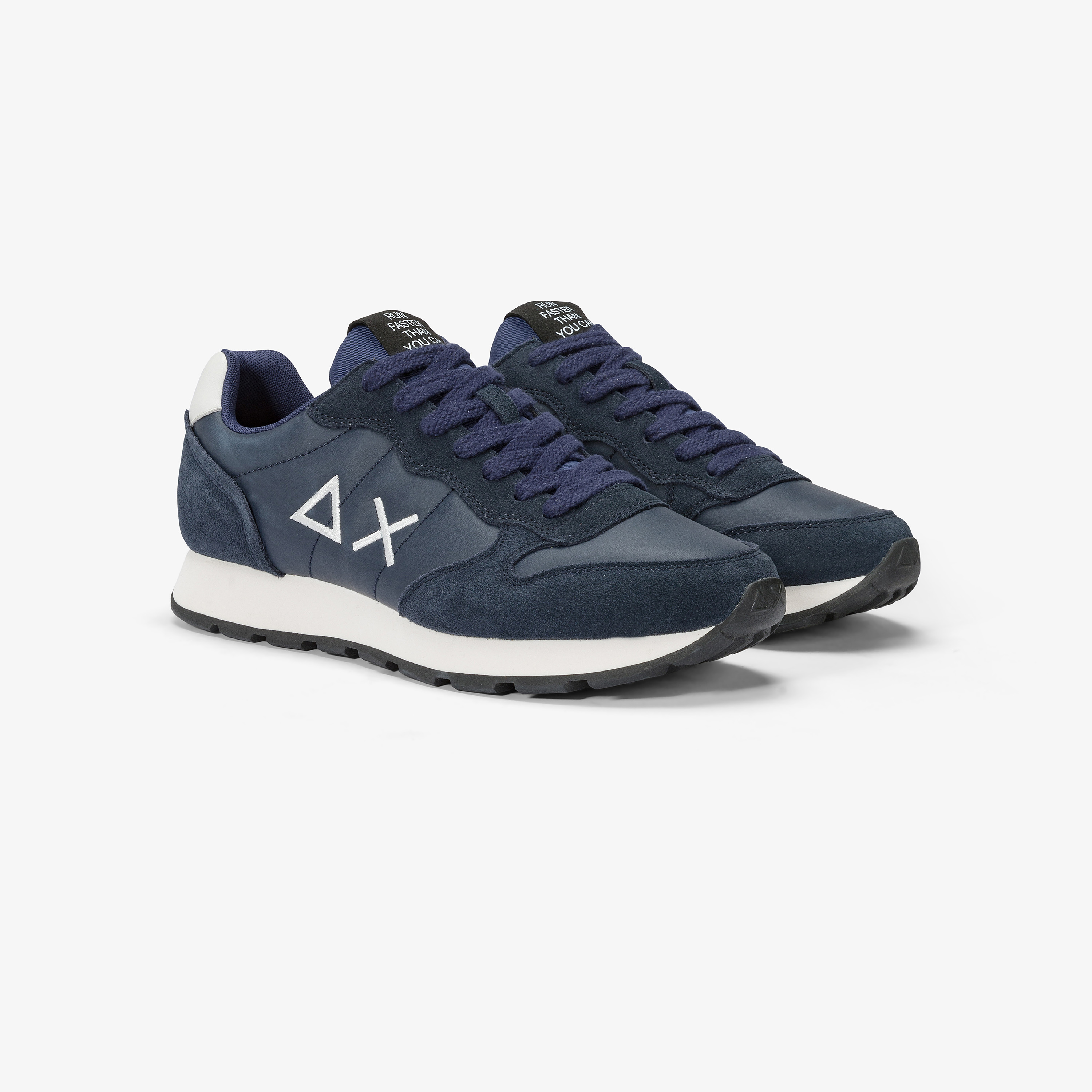 Sneaker Tom Classic In Nylon E Suede Navy Blue - Scarpe Sneaker Tom Classic In Nylon E Suede Navy Blue - Scarpe
