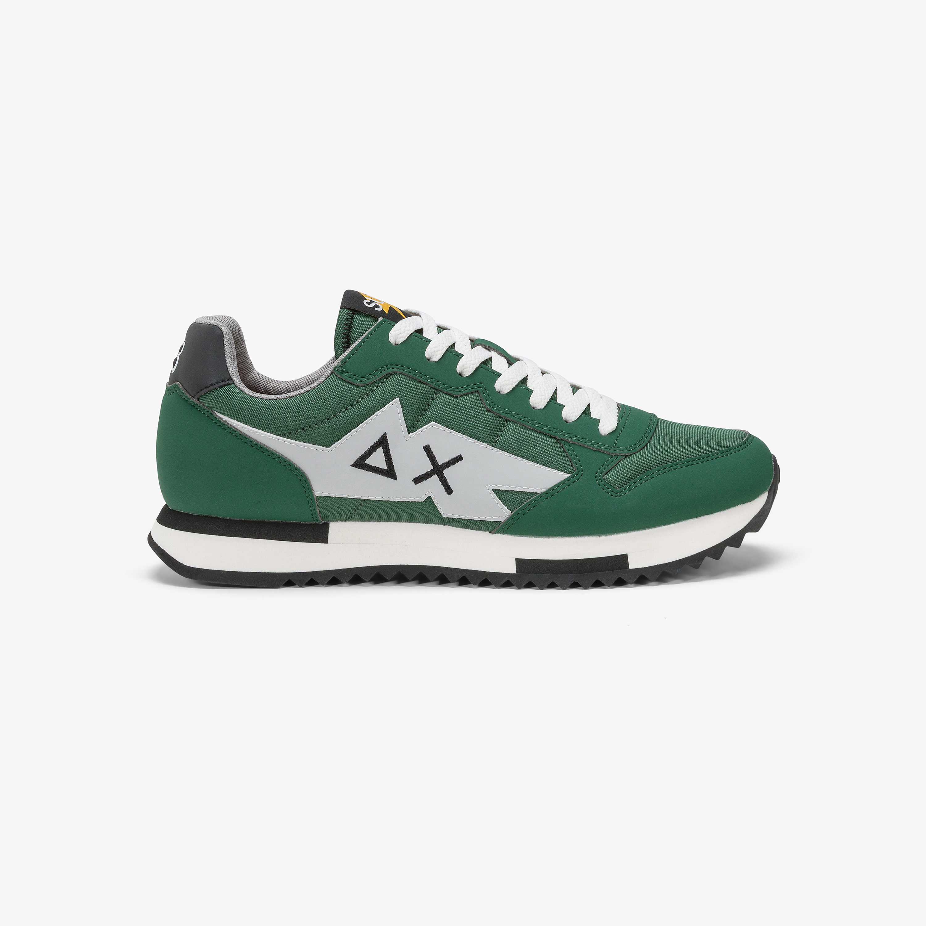 Niki Nylon And Microfibre Sneaker Dark Green - Shoes | Niki