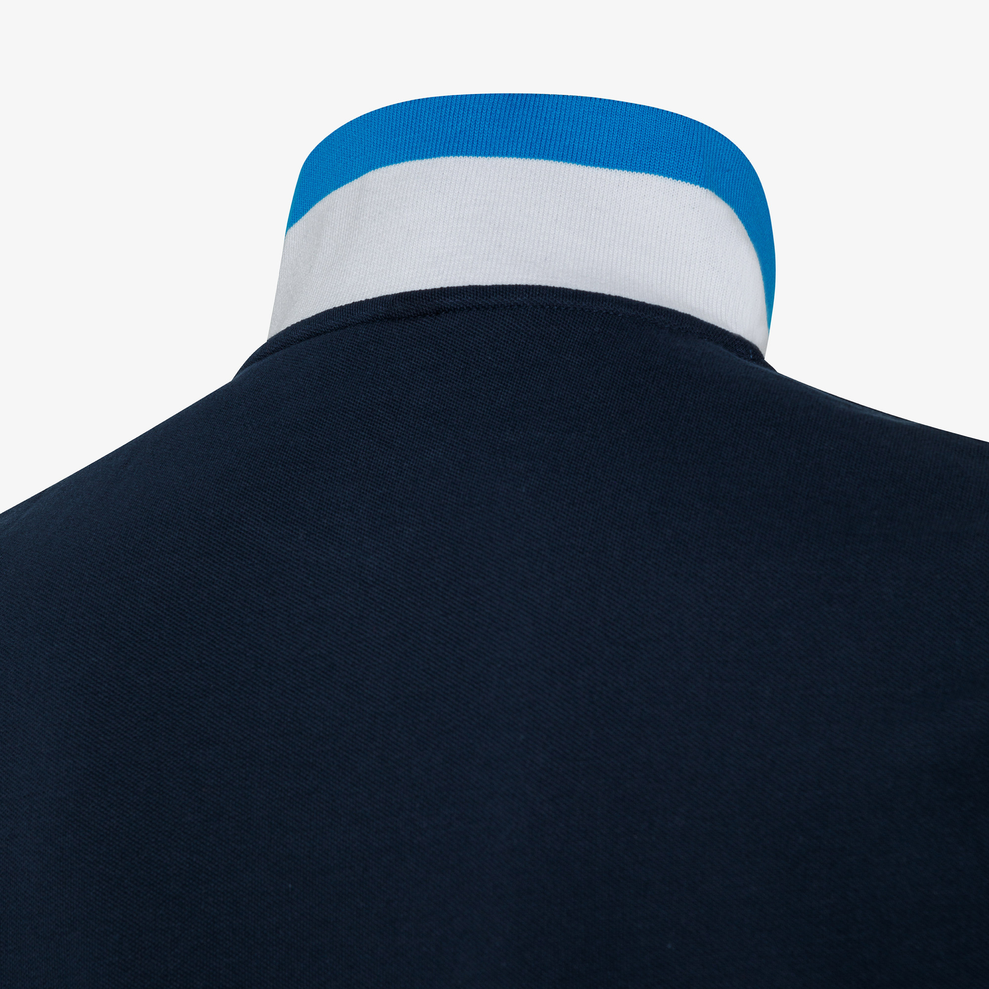 POLO PRINT POCKET EL. NAVY BLUE