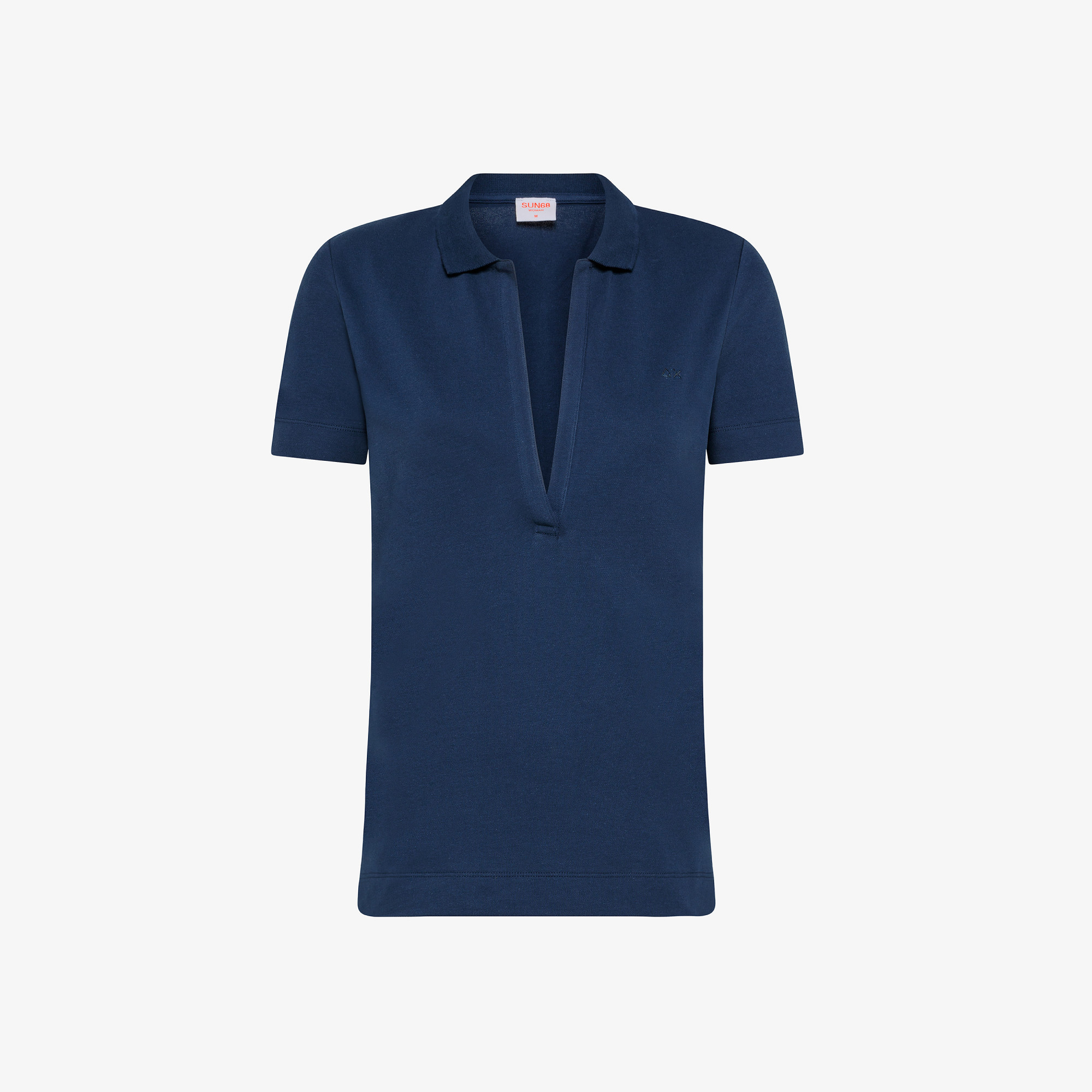 POLO SHIRT S/S EL. DEEP BLUE
