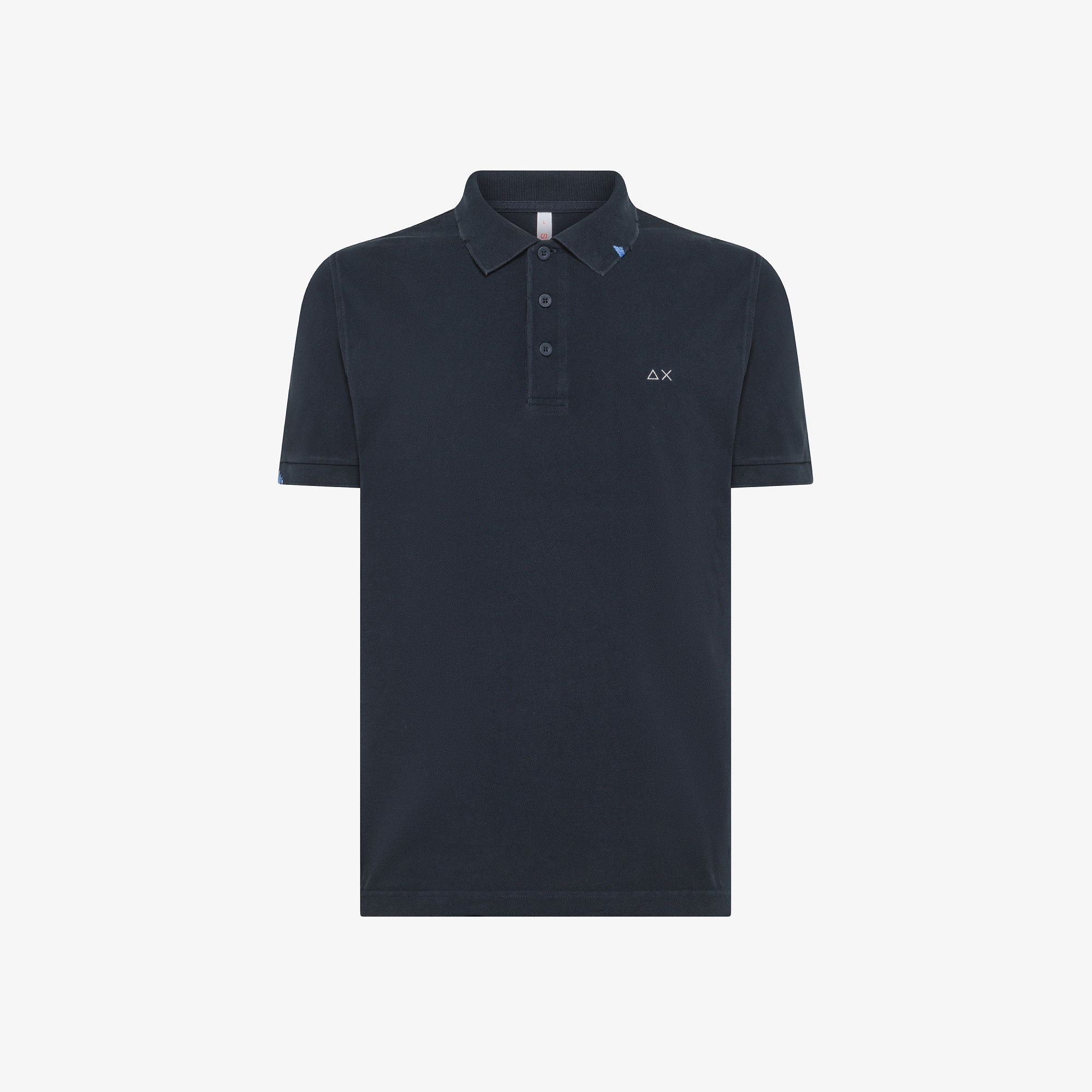 POLO SOLID VINTAGE S/S NAVY BLUE