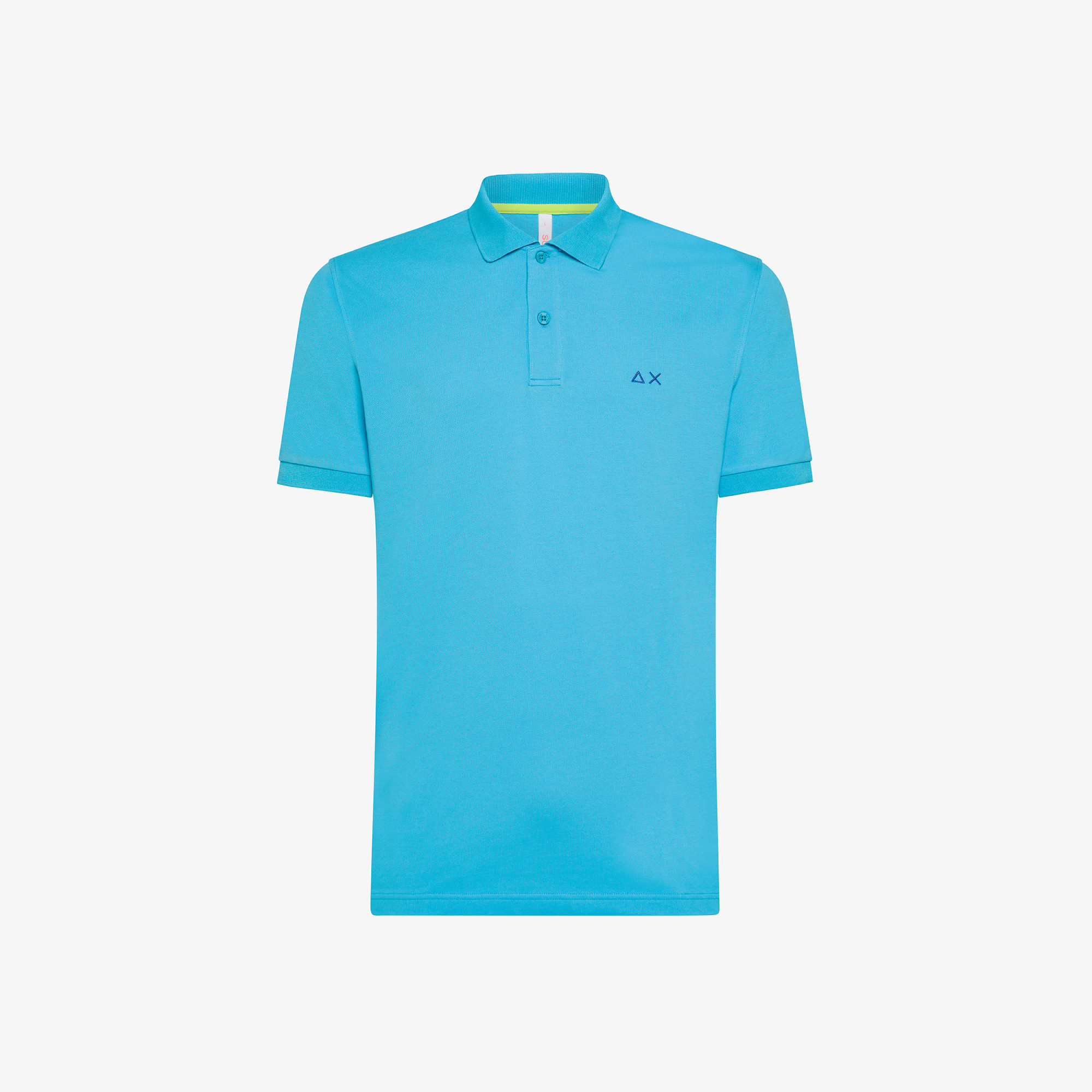 POLO SOLID REGULAR S/S TURQUOISE
