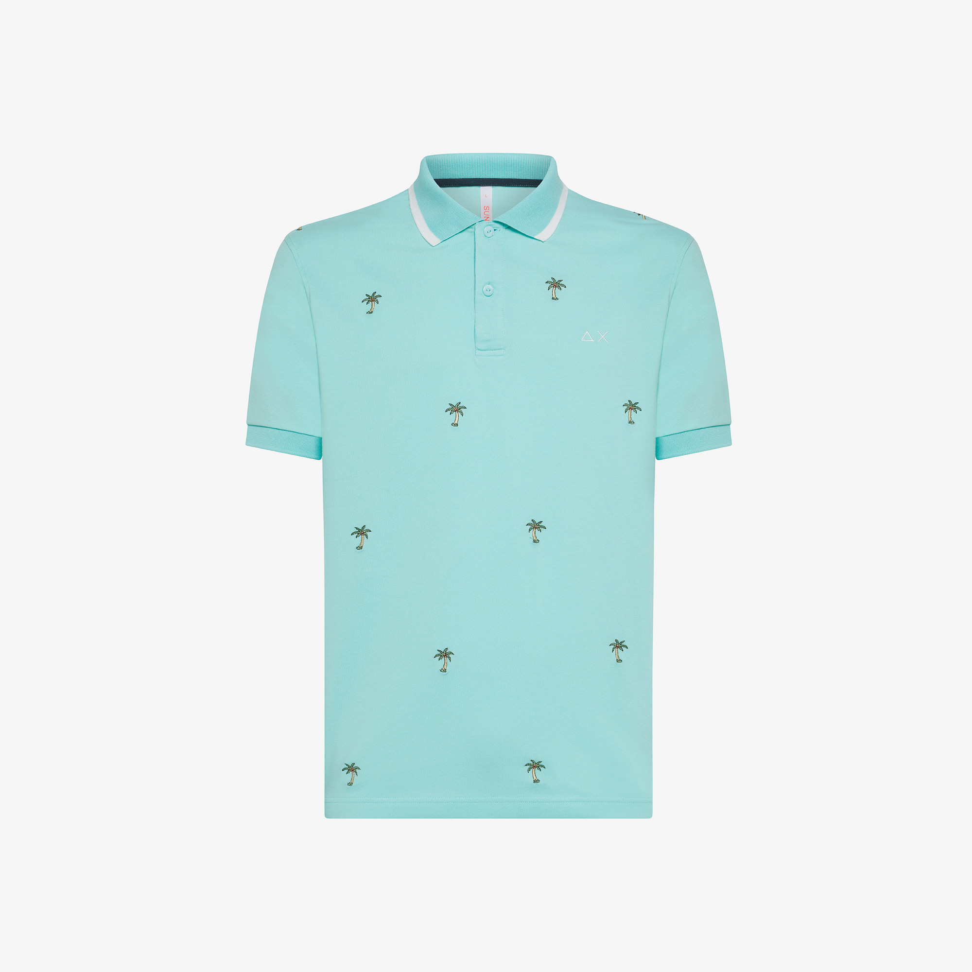 POLO FULL EMBROIDERY S/S WATER
