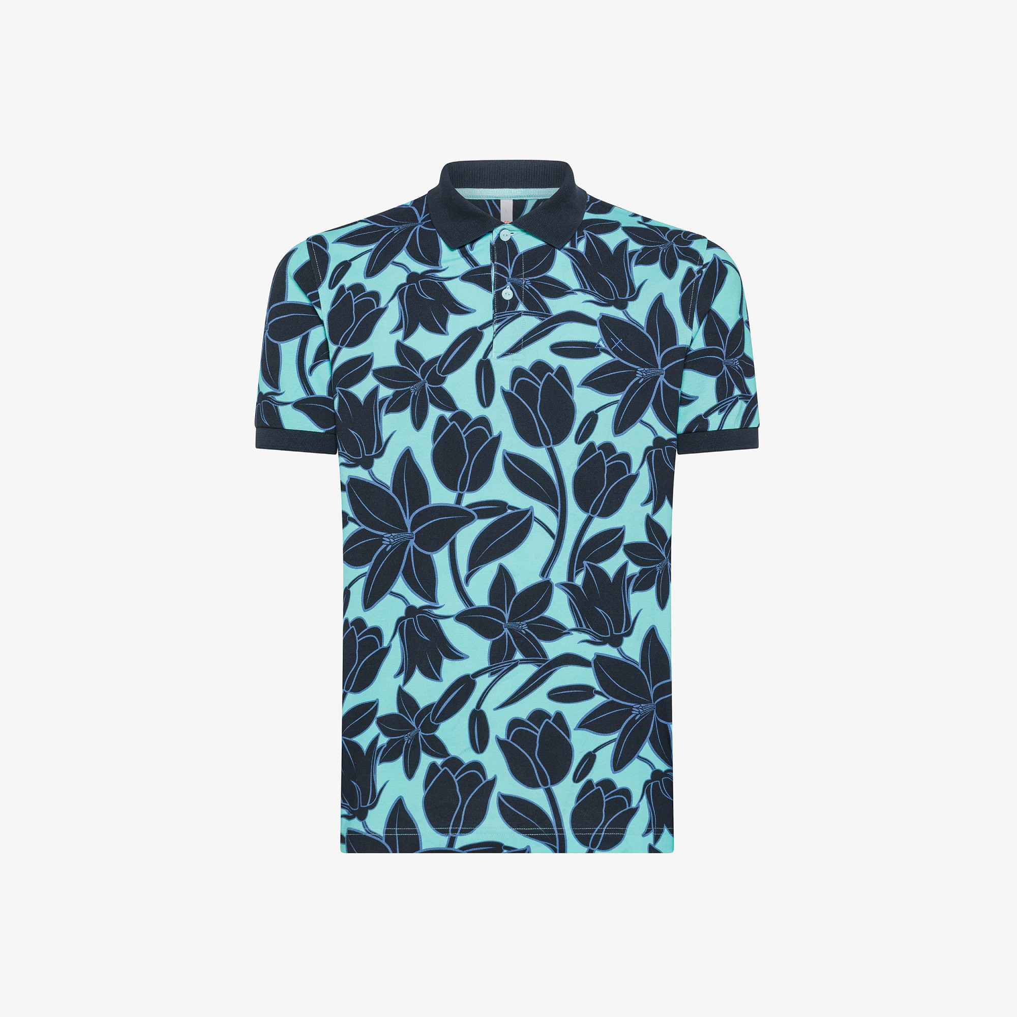 POLO FULL PRINT S/S WATER