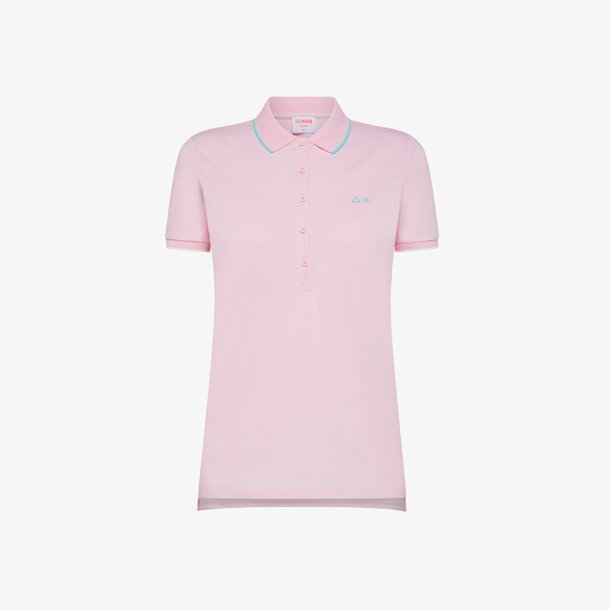 POLO SMALL STRIPE S/S EL. CYCLAMEN