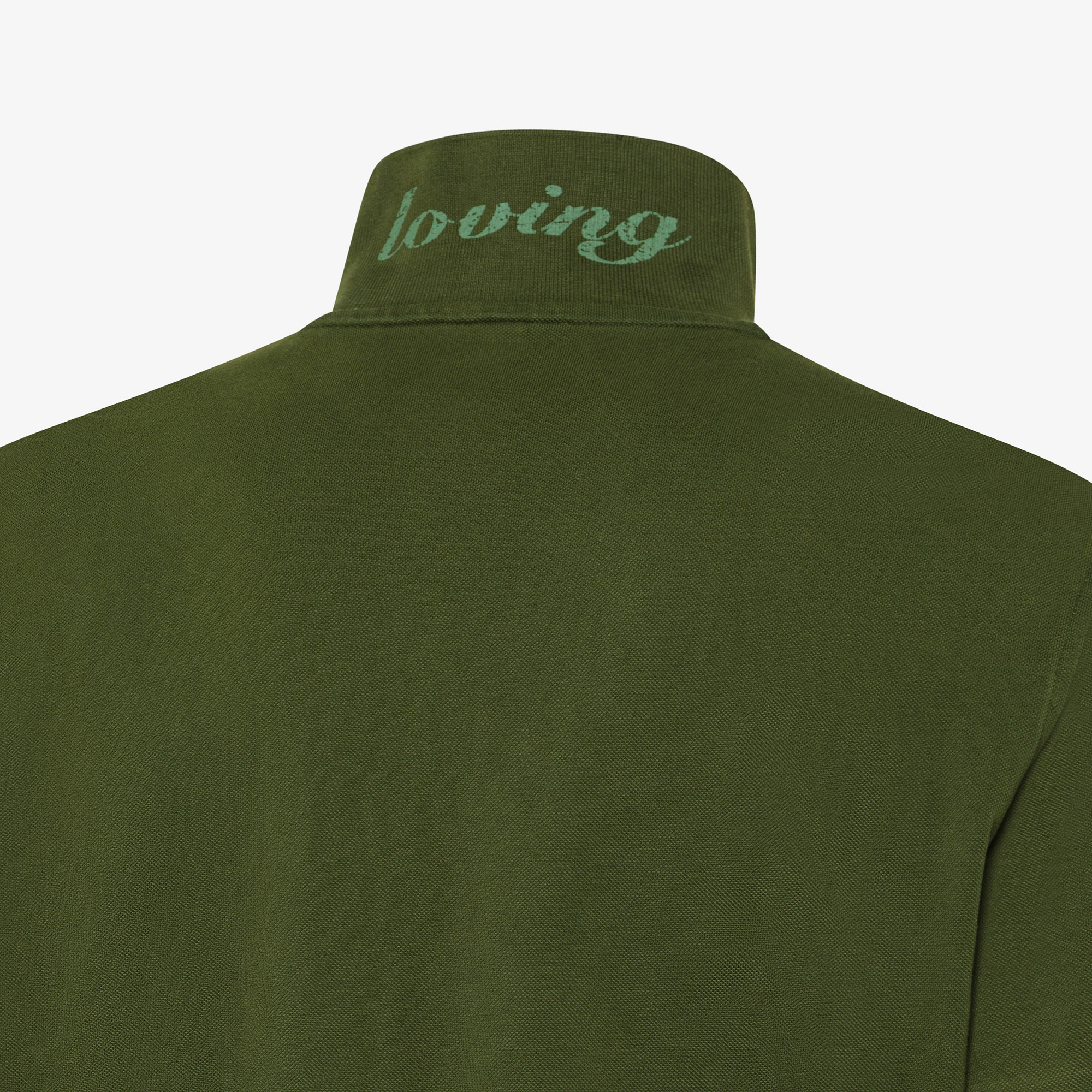POLO VINTAGE S/S VERDE SCURO