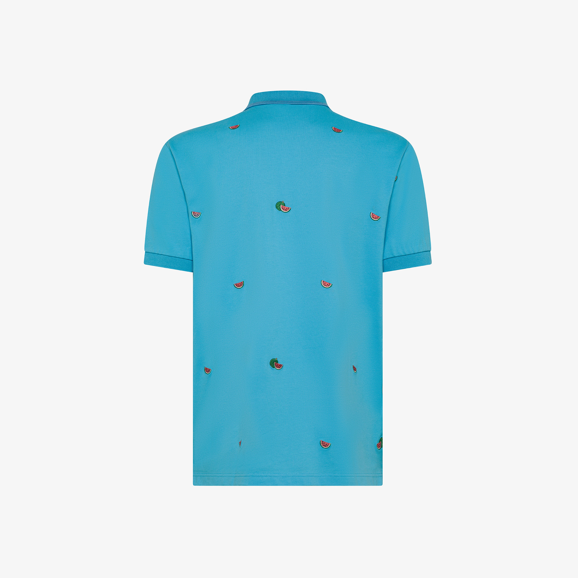 POLO FULL EMBROIDERY S/S TURQUOISE
