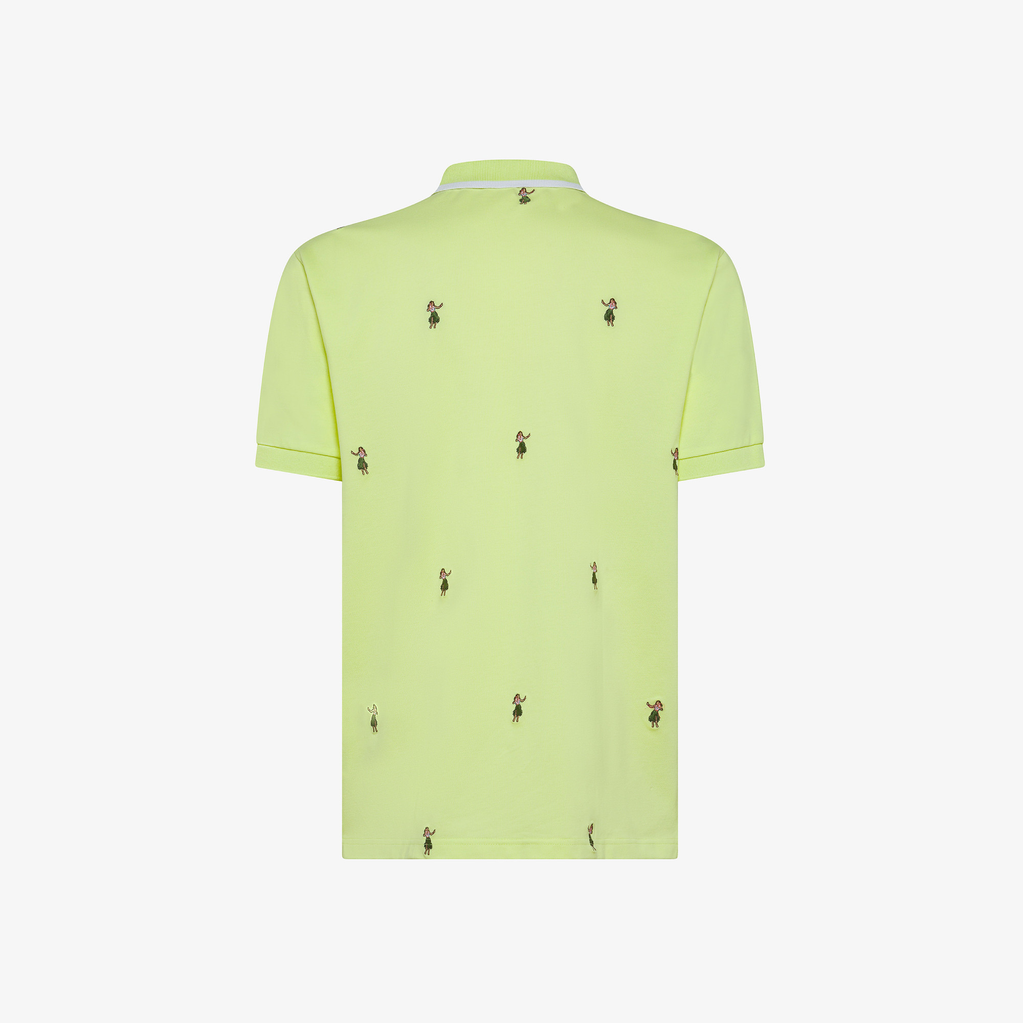 POLO FULL EMBROIDERY S/S LEMON