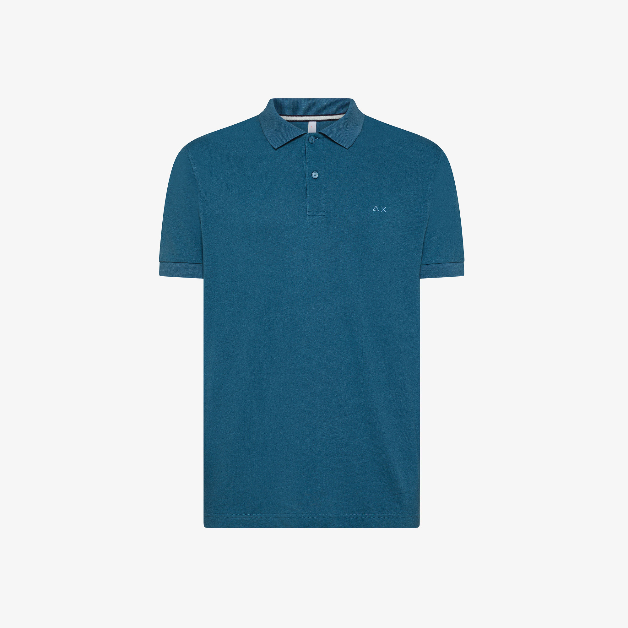 POLO JERSEY LINEN S/S AVIO SCURO