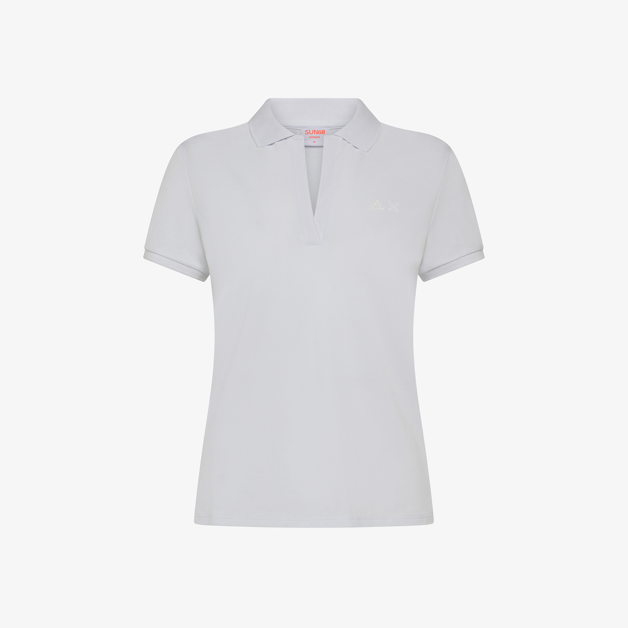 POLO SOLID NO BUTTONS S/S WHITE