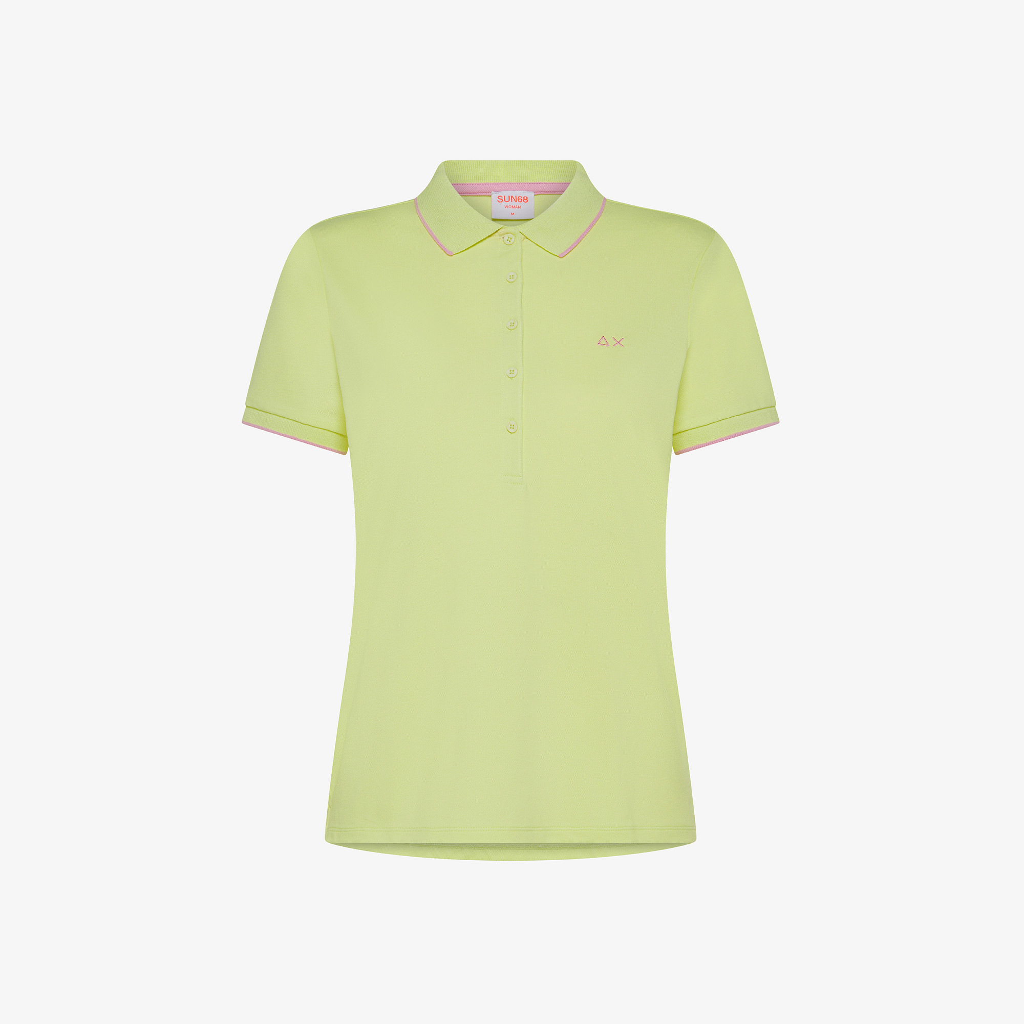 POLO SMALL STRIPE S/S LEMON