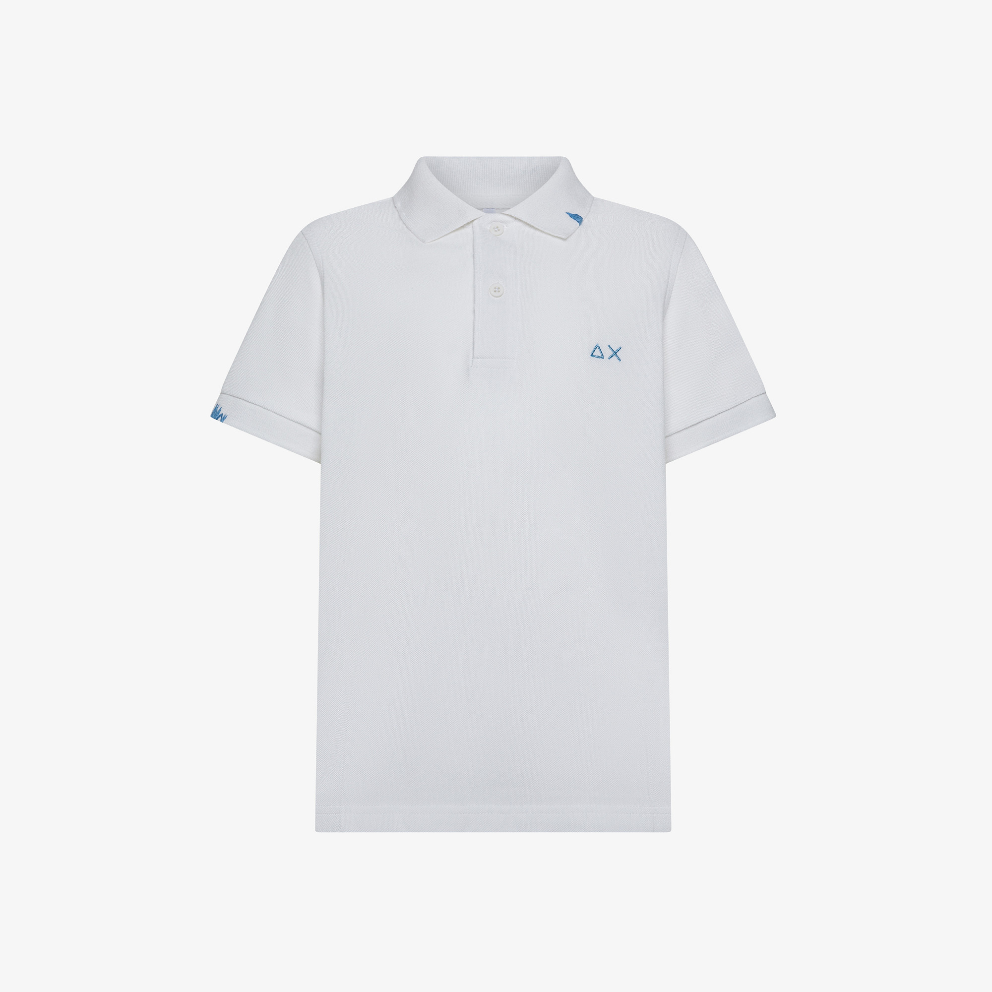 BOY'S POLO SOLID VINTAGE S/S BIANCO PANNA