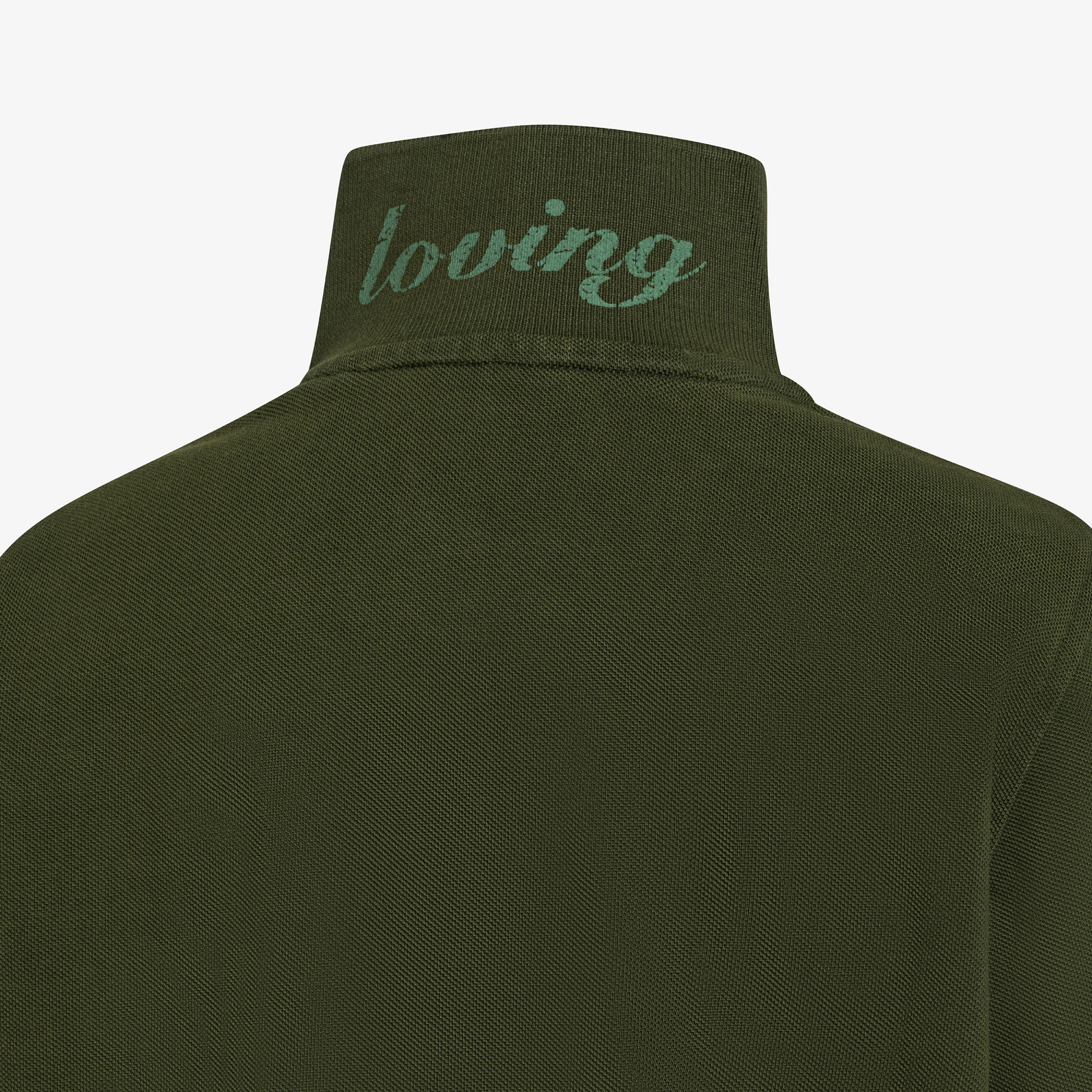 BOY'S POLO SOLID VINTAGE S/S DARK GREEN
