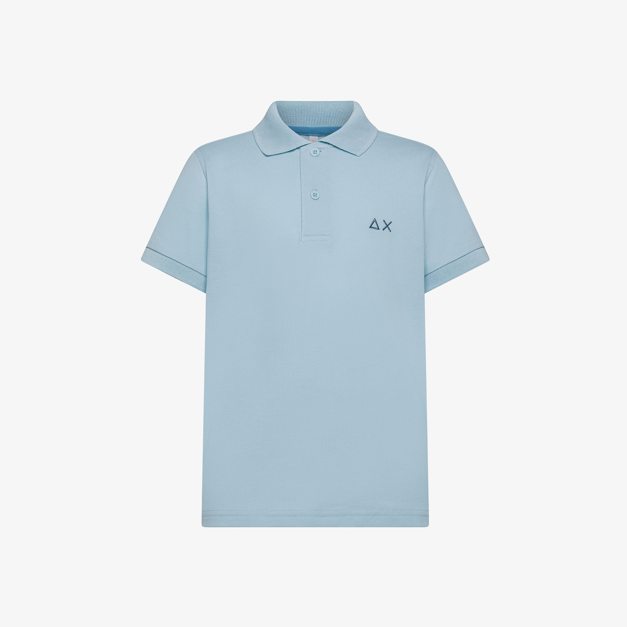 BOY'S POLO BASIC S/S AZZURRO