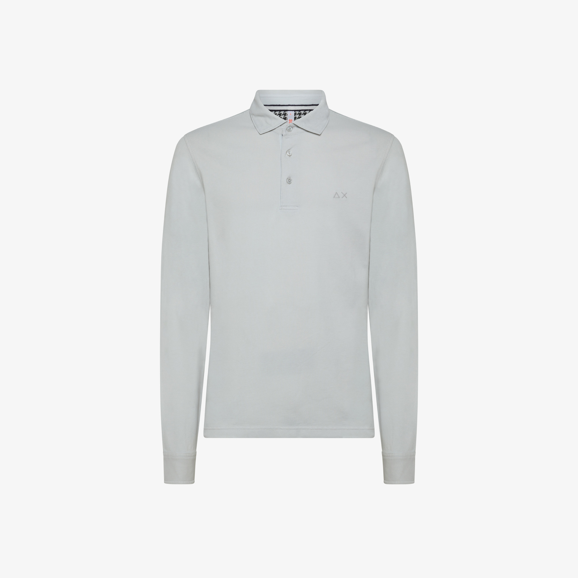 POLO EL. SHIRT COLLAR COLD DYE L/S OYSTER