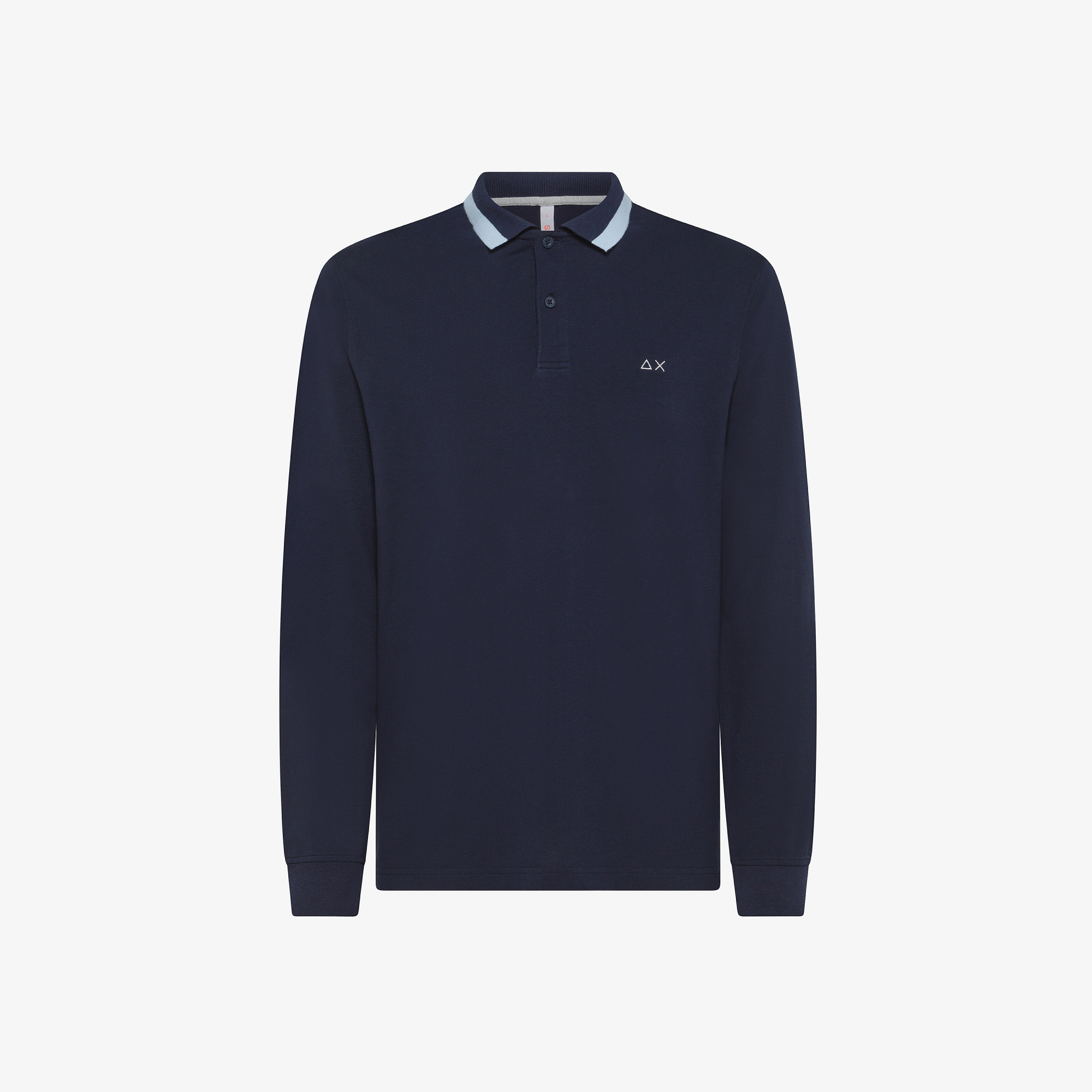 POLO BIG STRIPES EL. L/S NAVY BLUE