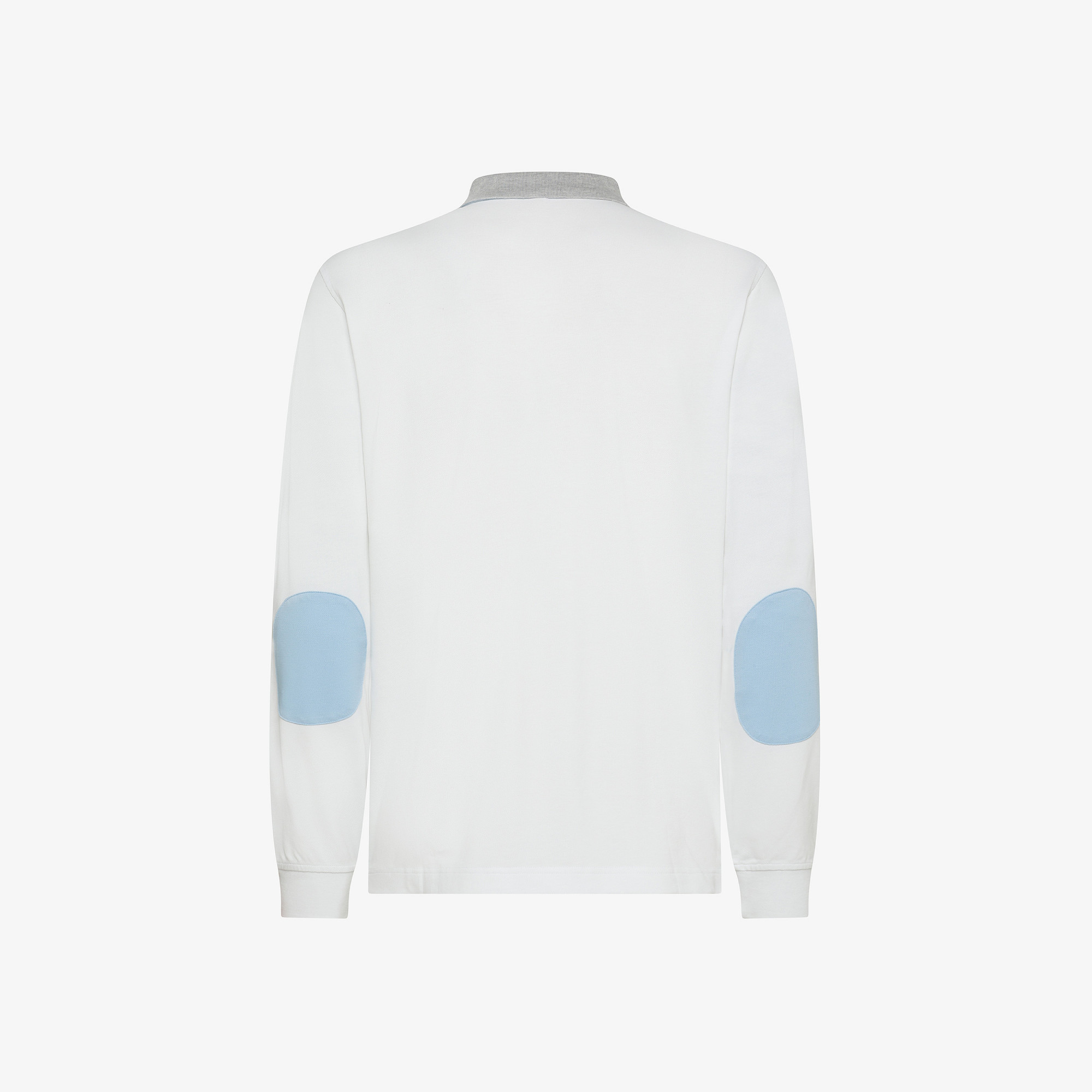 Cotton piqué polo shirt WHITE