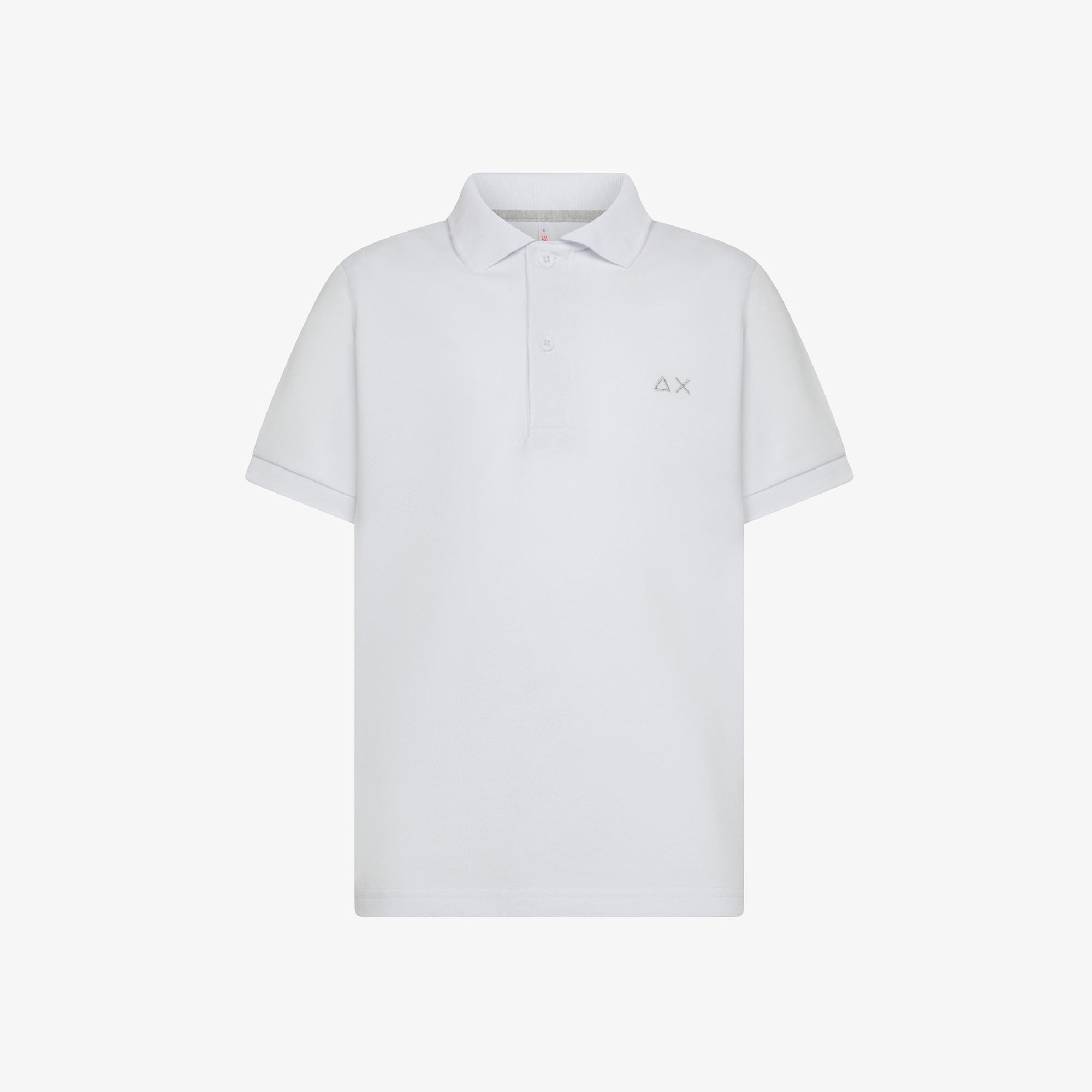 Cotton piqué polo shirt WHITE