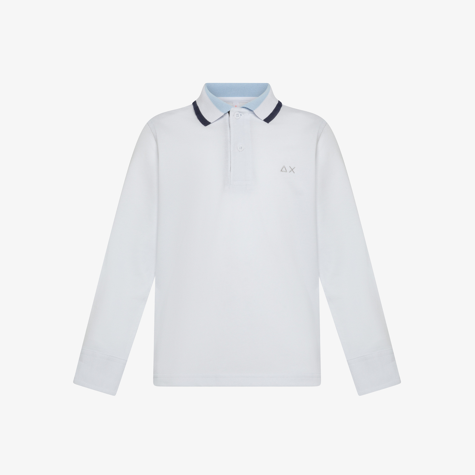 Cotton piqué polo shirt WHITE