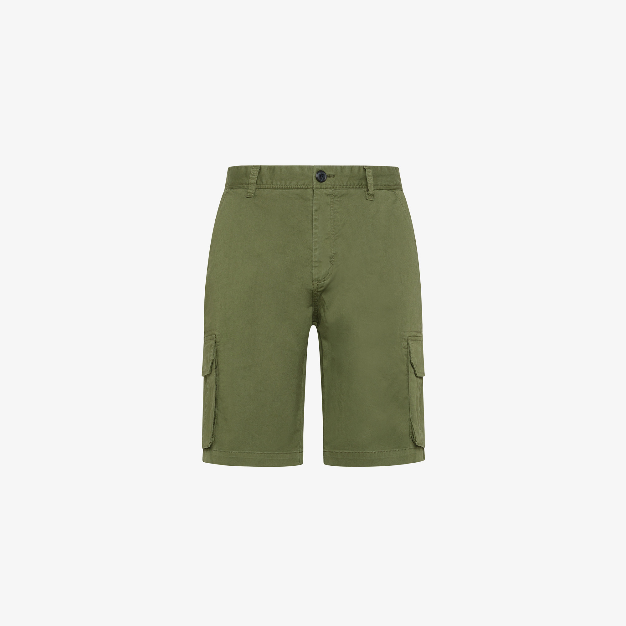 BERMUDA MILITARY SOLID VERDE SCURO