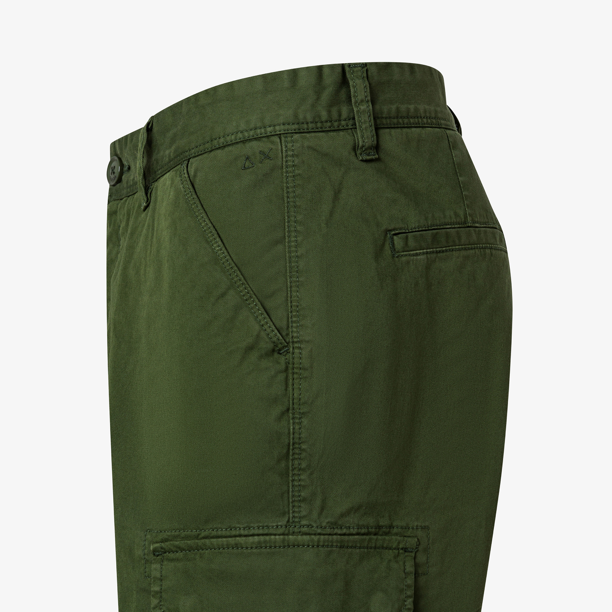 SHORTS CARGO POCKET DARK GREEN