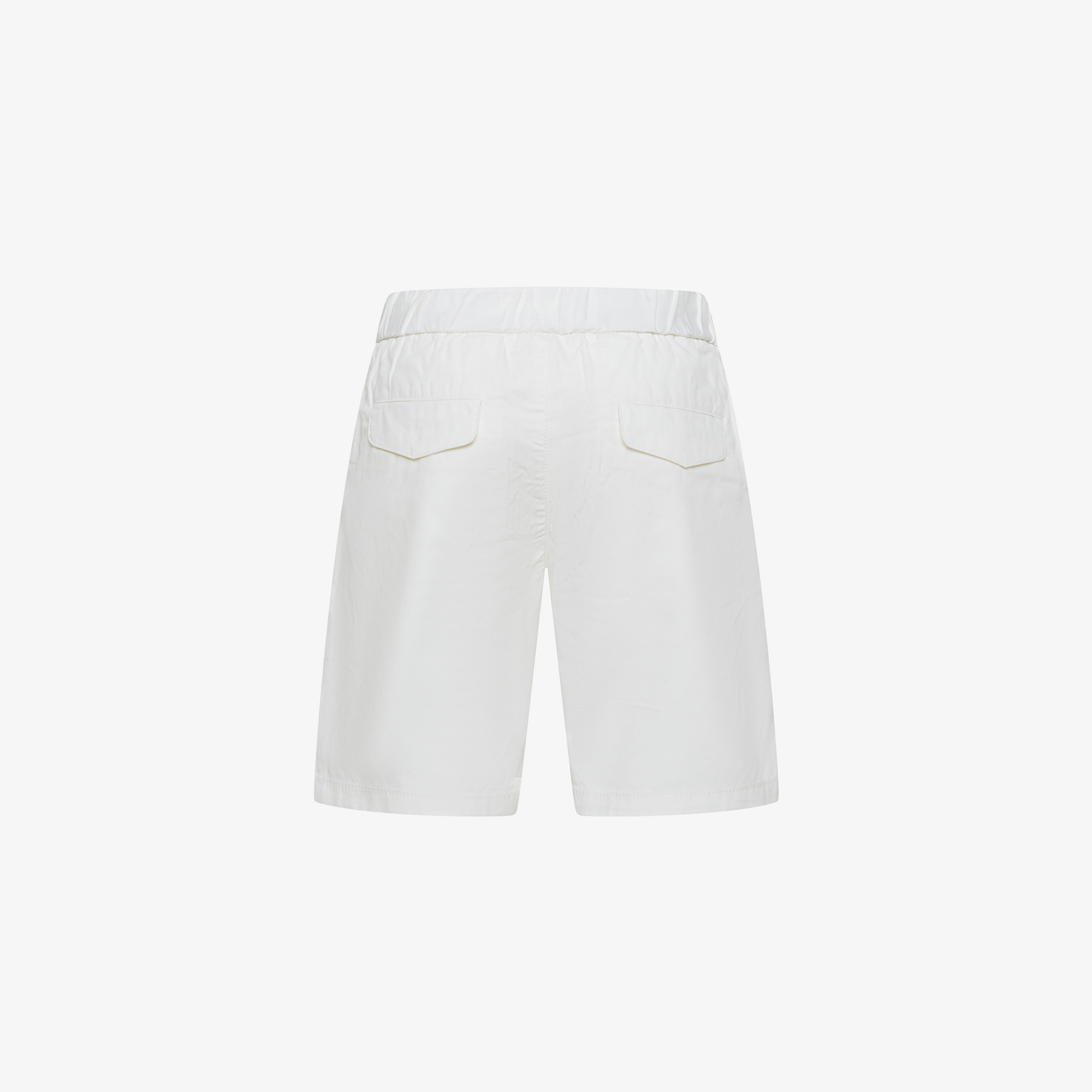 BOY'S SHORTS COULISSE BIANCO PANNA