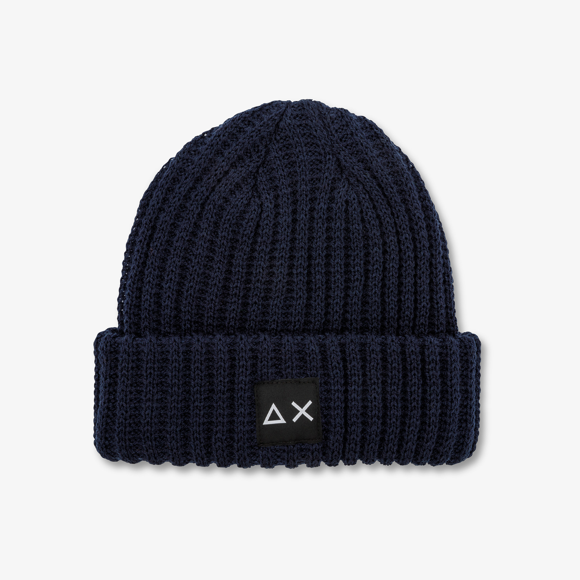 CAP THICK KNIT NAVY BLUE