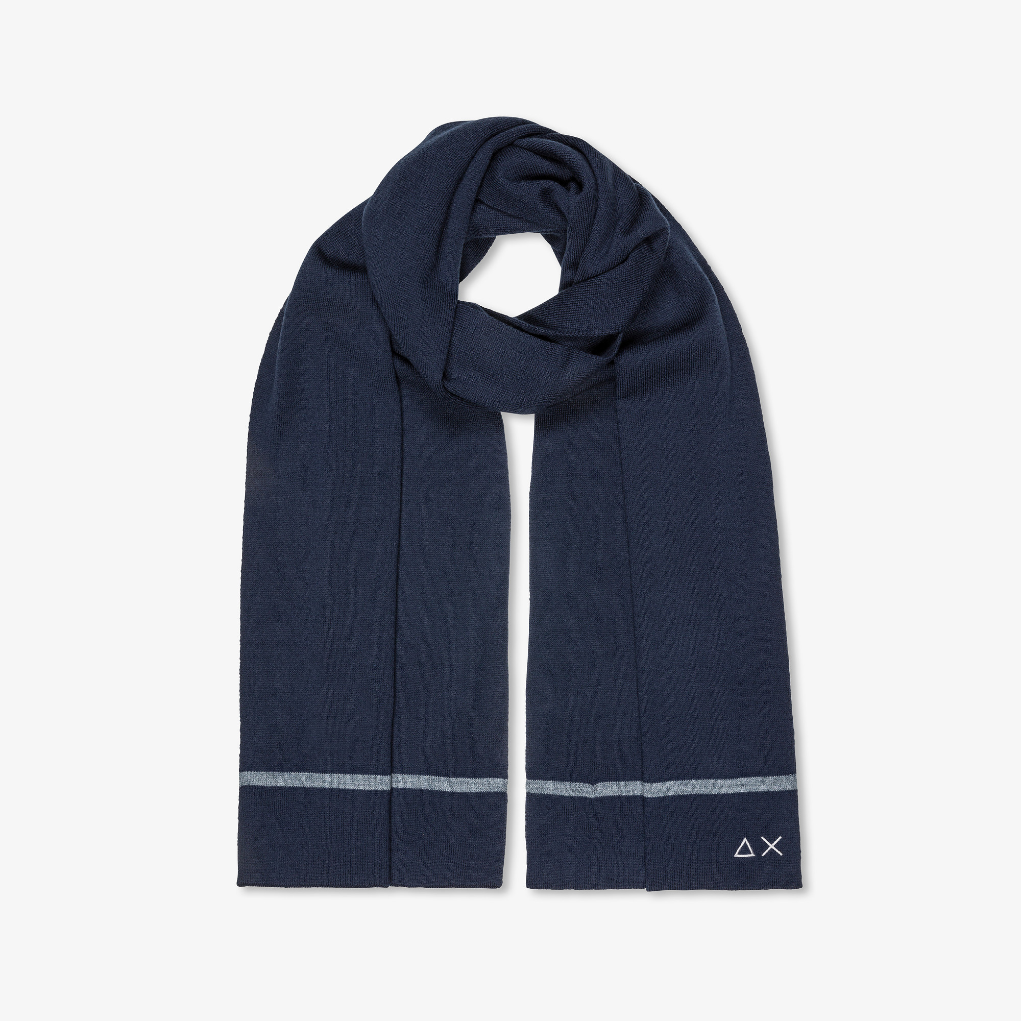 SCARF BASIC NAVY BLUE