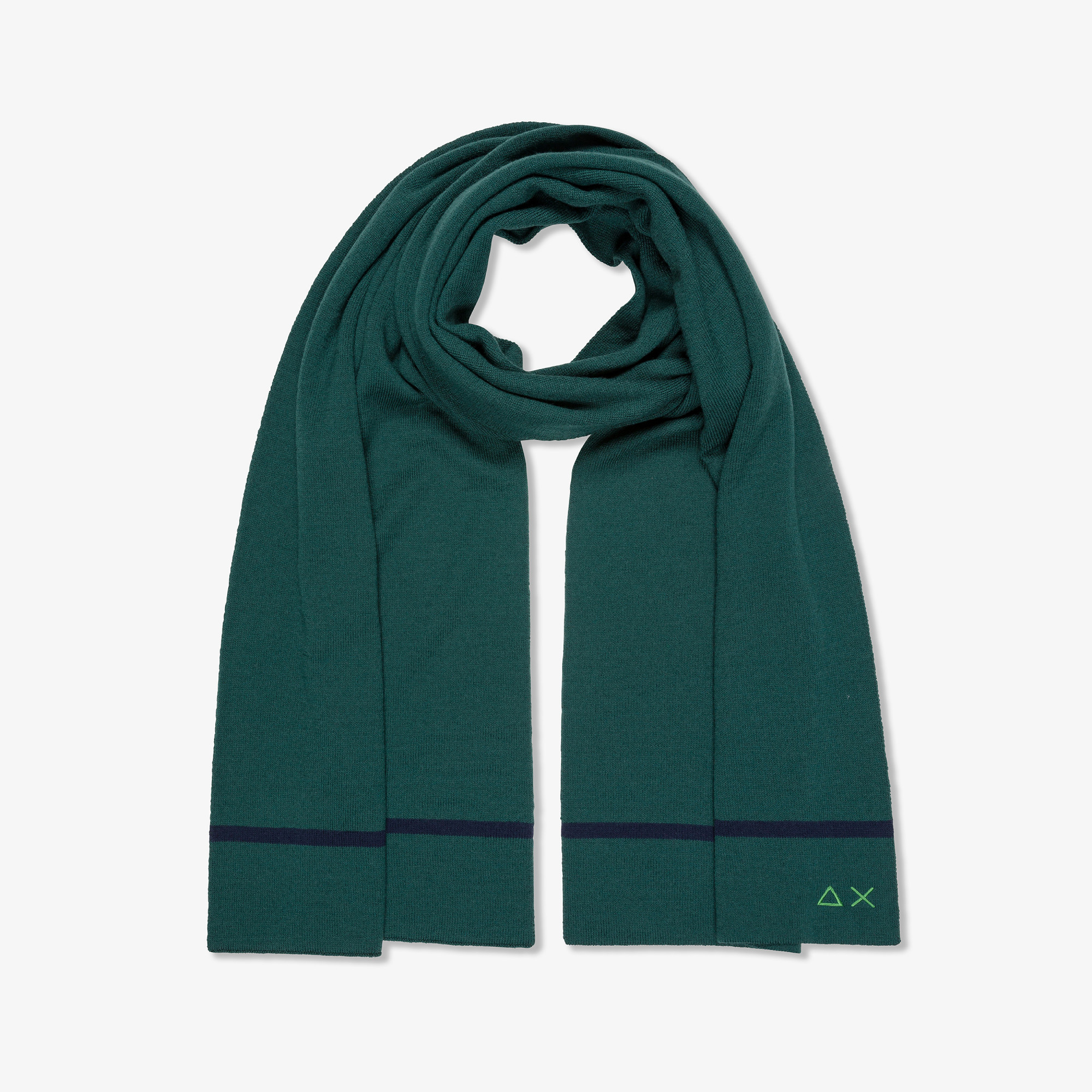 SCARF BASIC VERDE SCURO