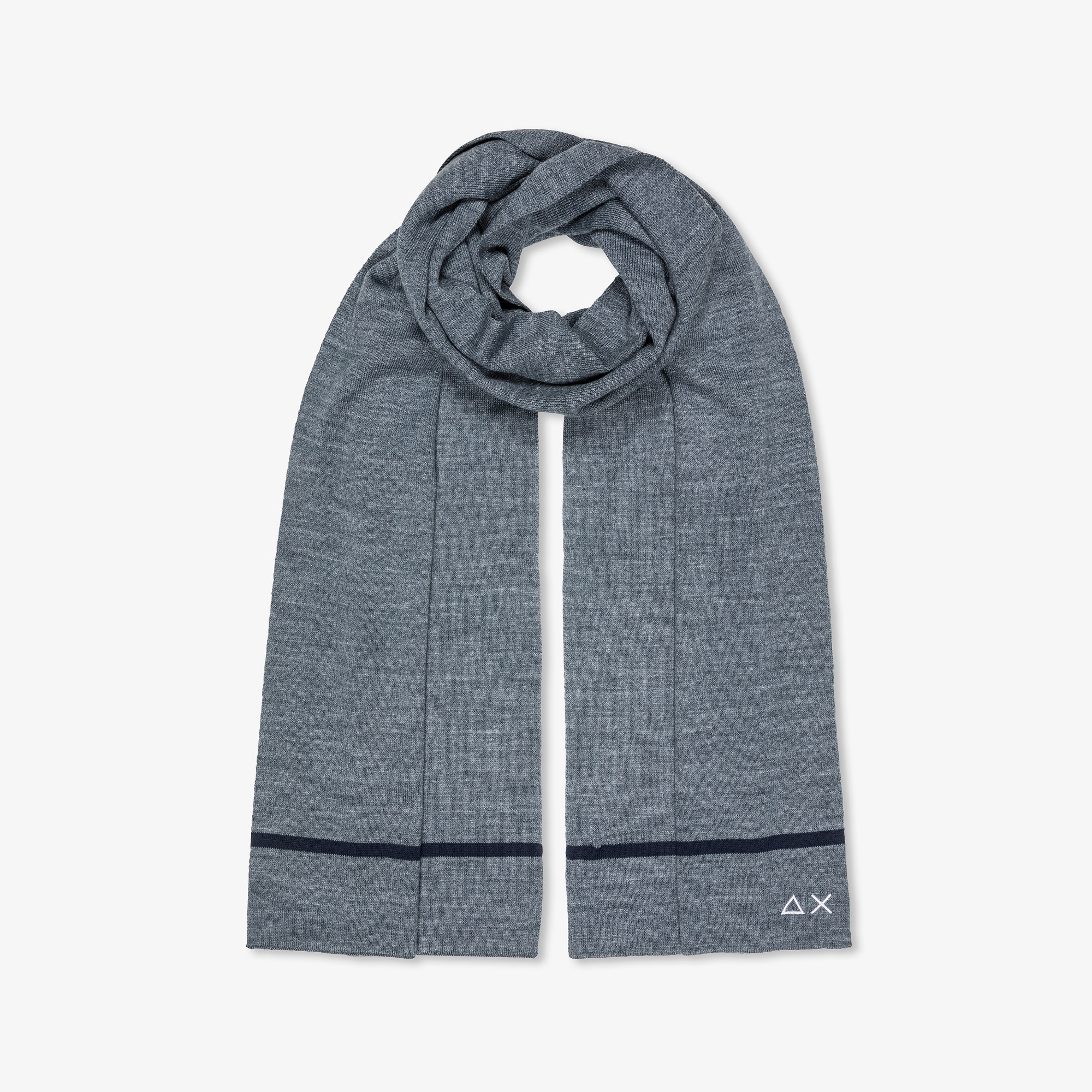 SCARF BASIC DARK GREY