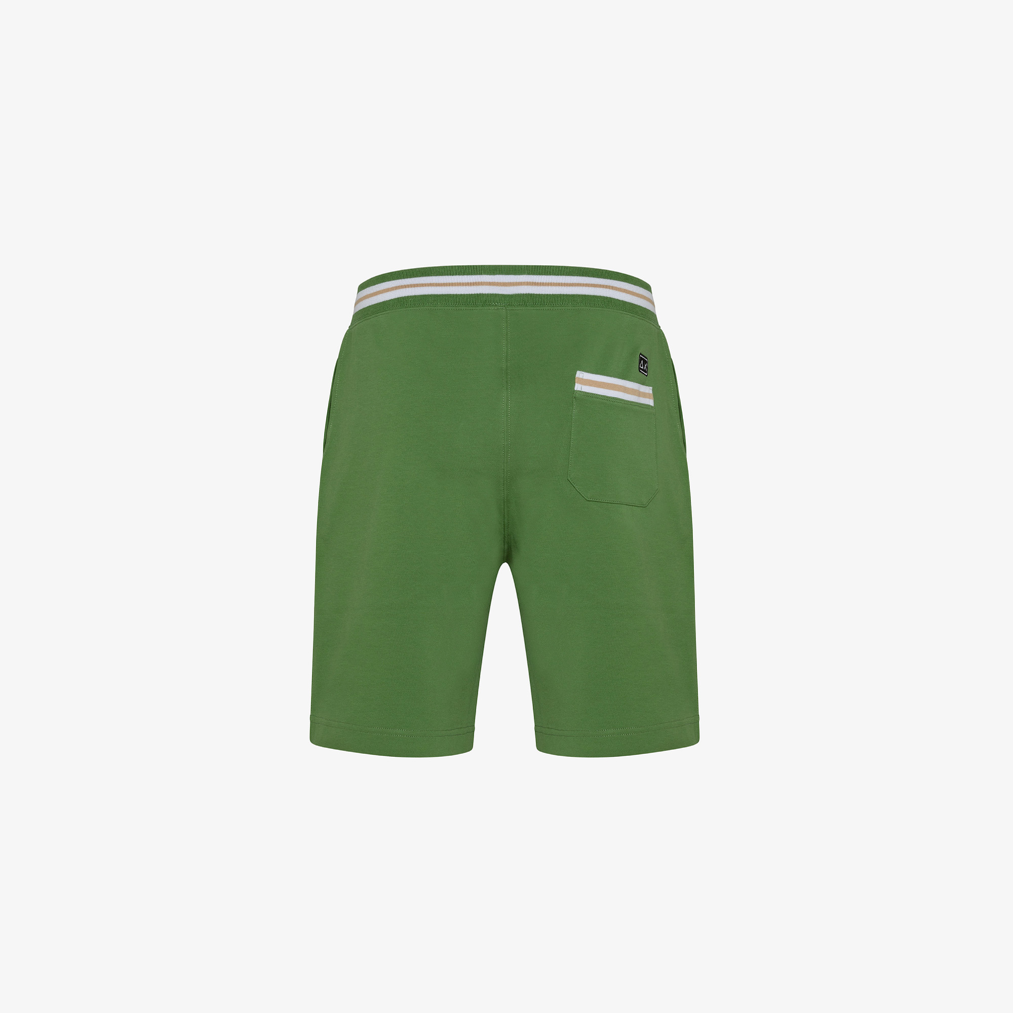 PANT SHORT HERITAGE COTT.FL. MILITARE