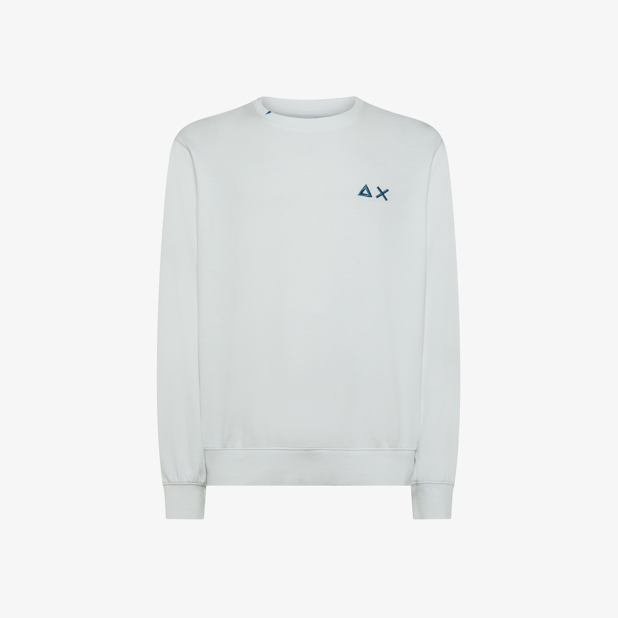 SWEATSHIRT BASIC FLEECE BIANCO PANNA