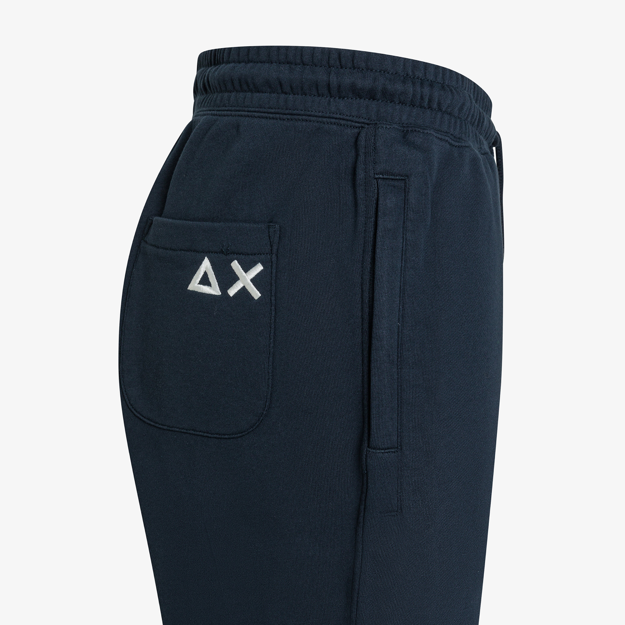 SWEATPANTS BASIC FLEECE NAVY BLUE