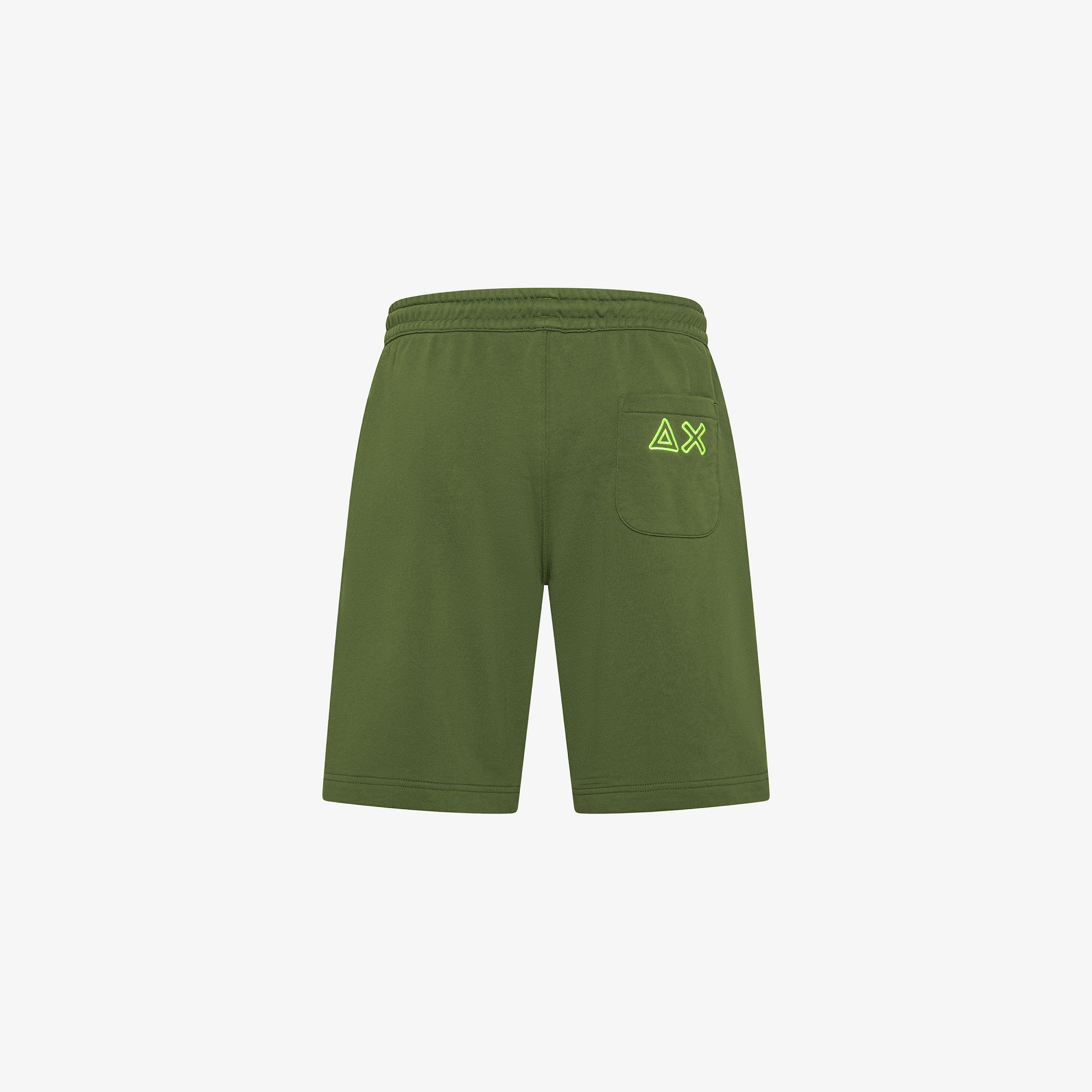 SWEATSHORTS FLUO FLEECE DARK GREEN