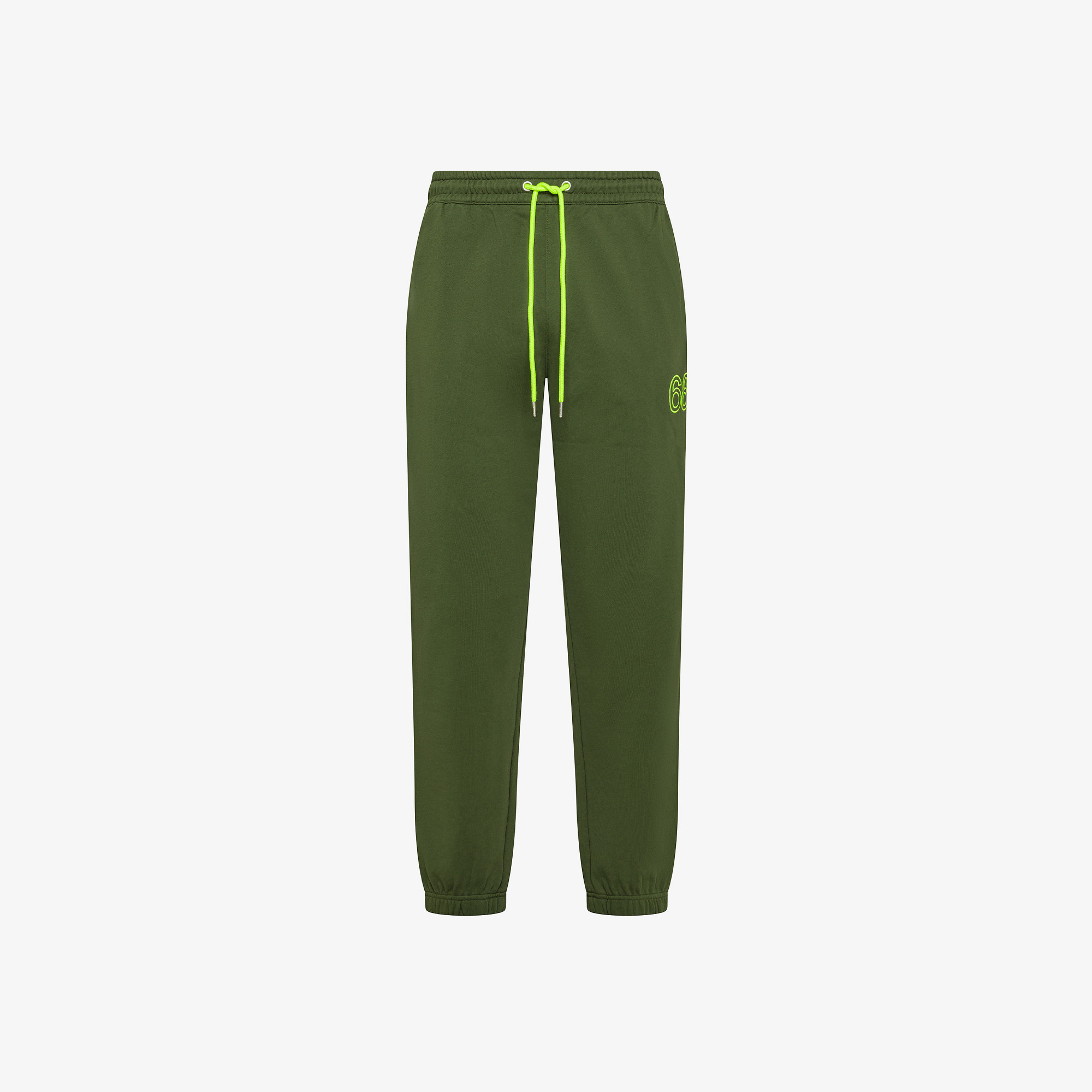 SWEATPANTS FLUO FLEECE VERDE SCURO