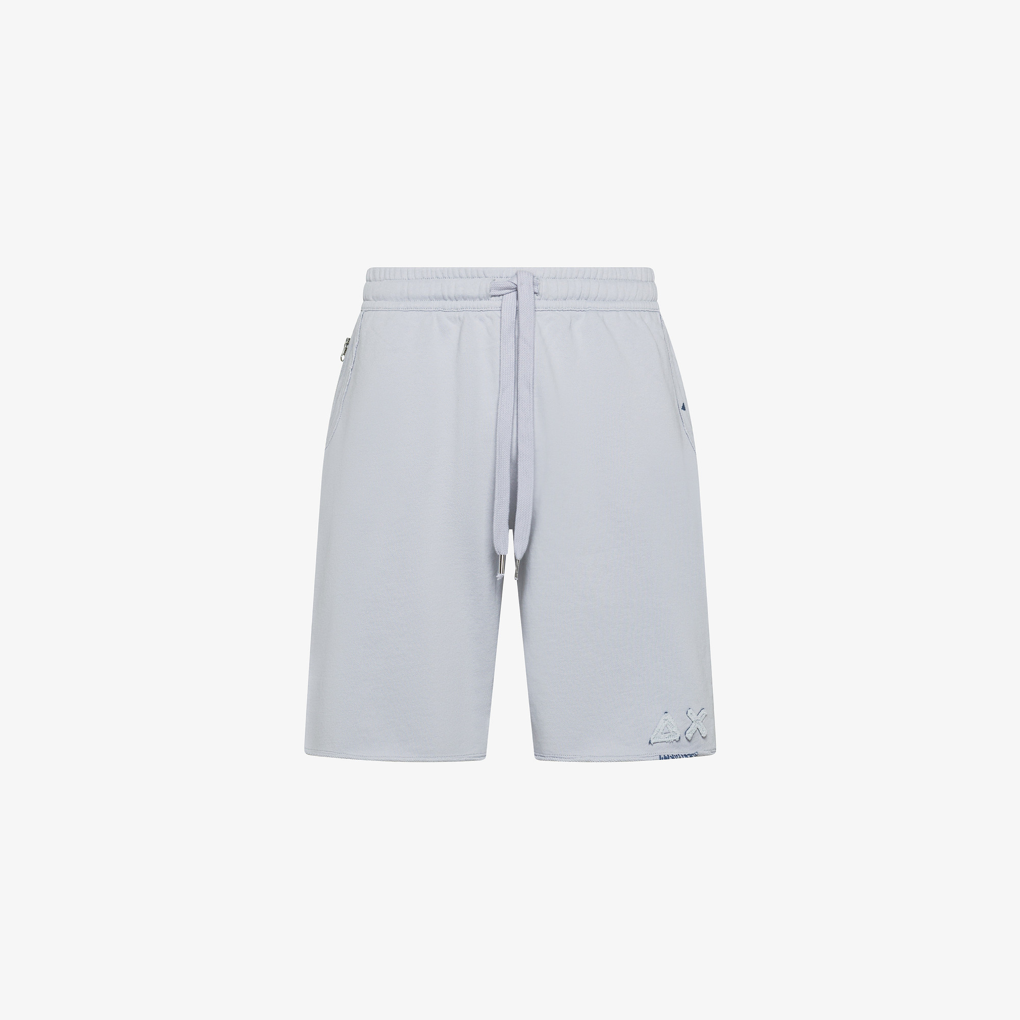 SWEATSHORTS VINTAGE BROKEN FLEECE GRIGIO CHIARO