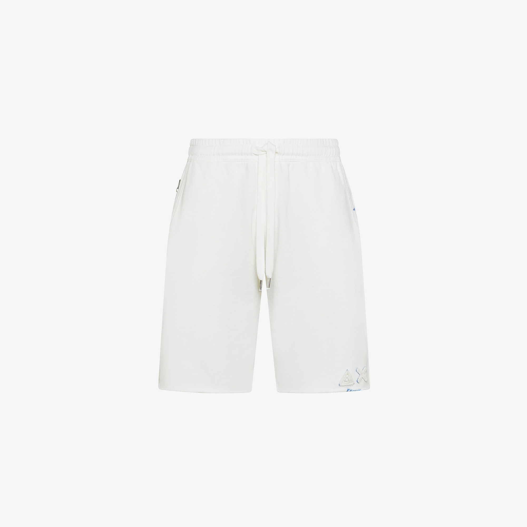 SWEATSHORTS VINTAGE BROKEN FLEECE BIANCO PANNA