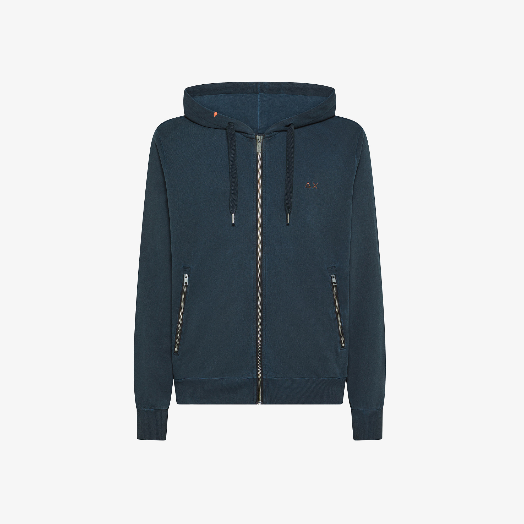 HOODIE SPECIAL DYED BEACH FLEECE NAVY BLUE