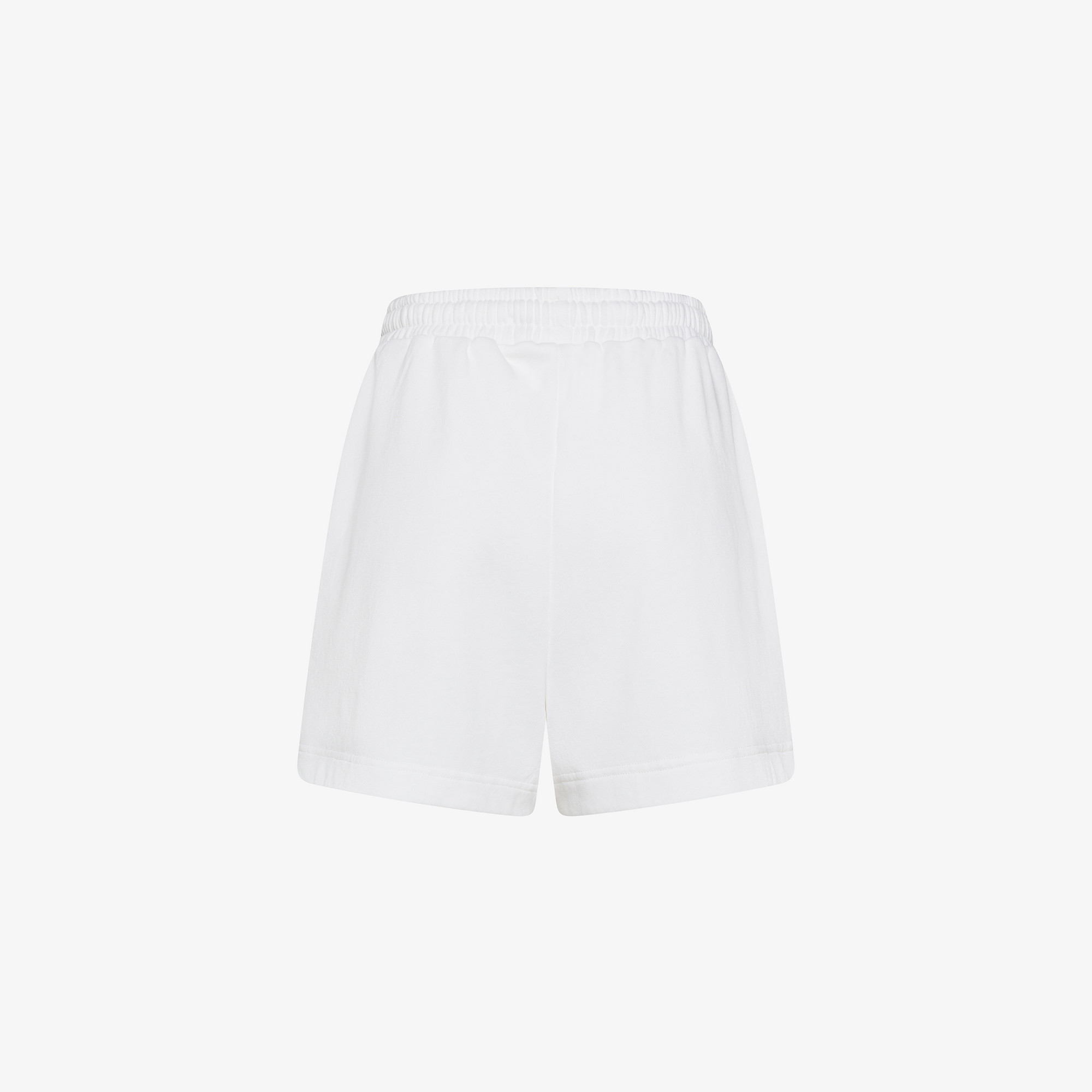 SWEATSHORTS BASIC FLEECE OFF WHITE