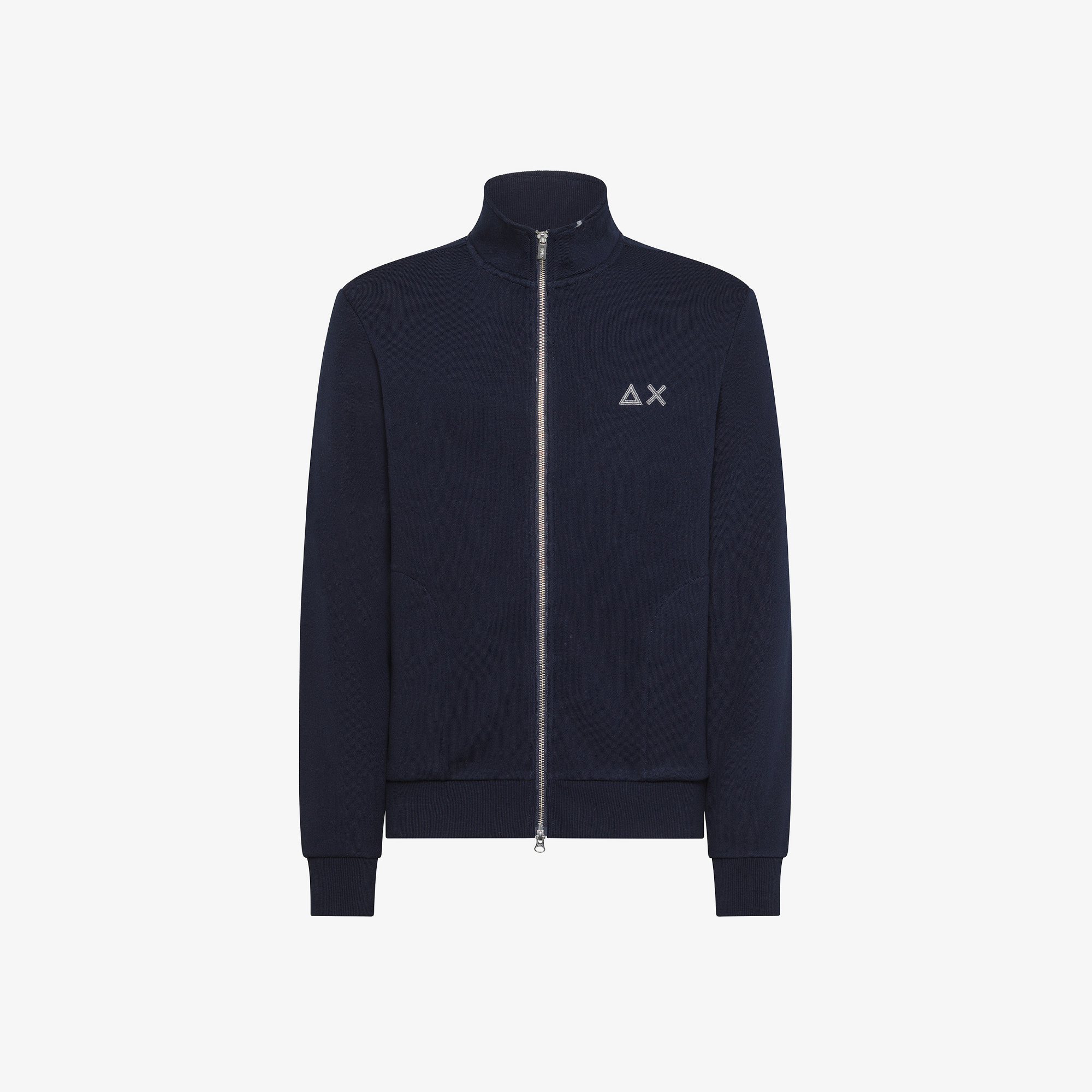 FULL ZIP COTTON FL NAVY BLUE