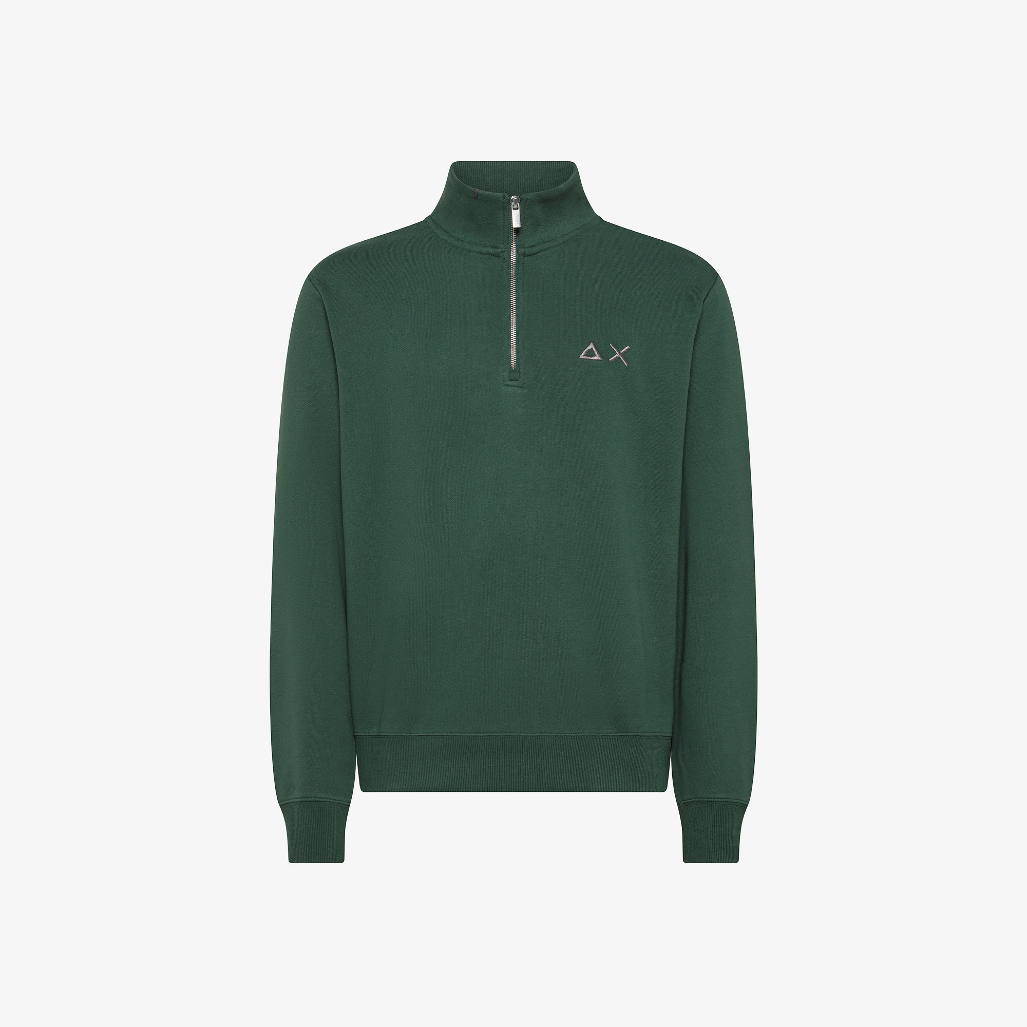 Cotton sweatshirt DARK GREEN