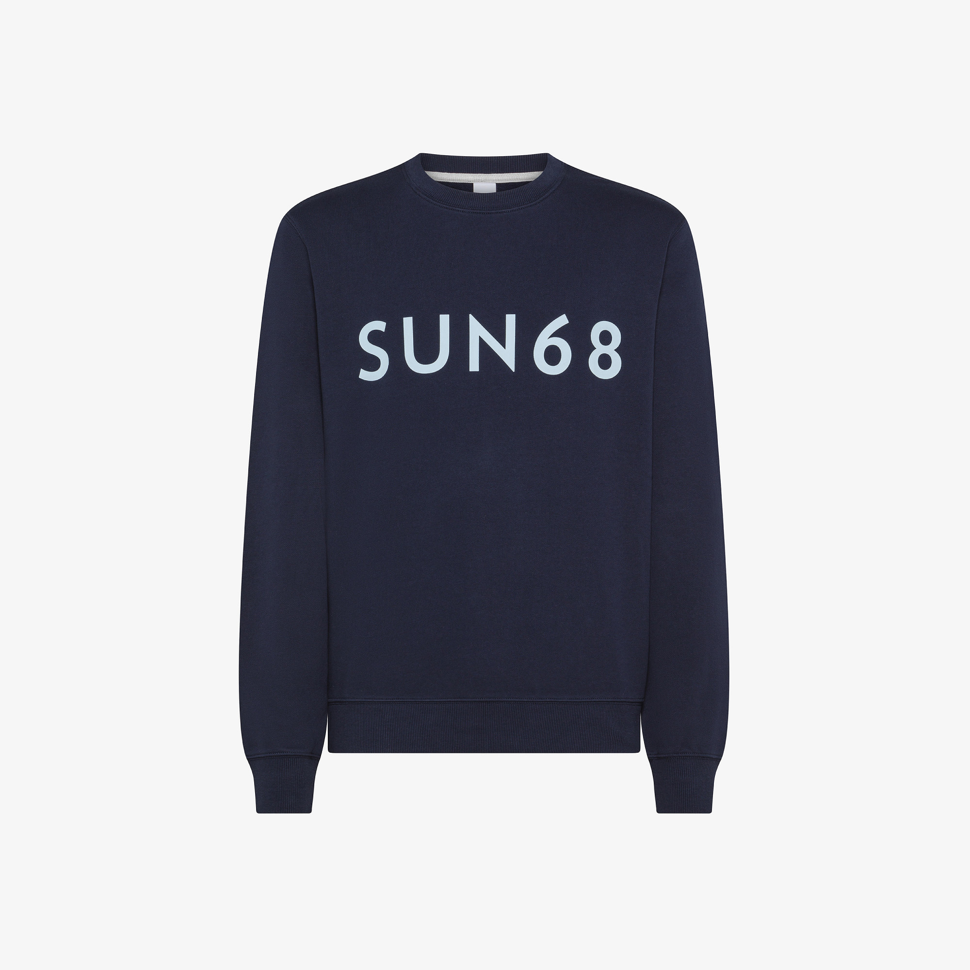 Cotton sweatshirt NAVY BLUE