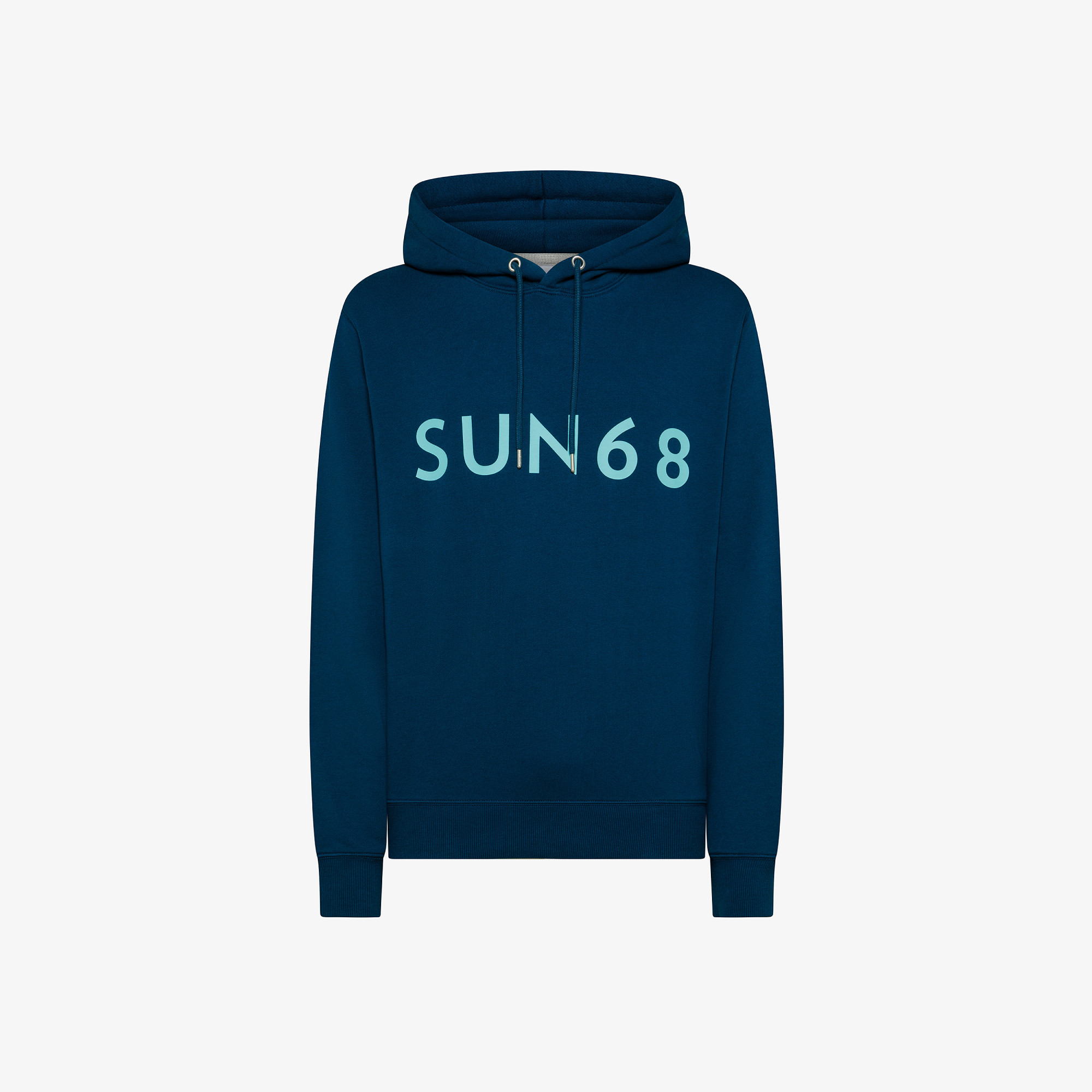 Cotton hoodie DEEP BLUE