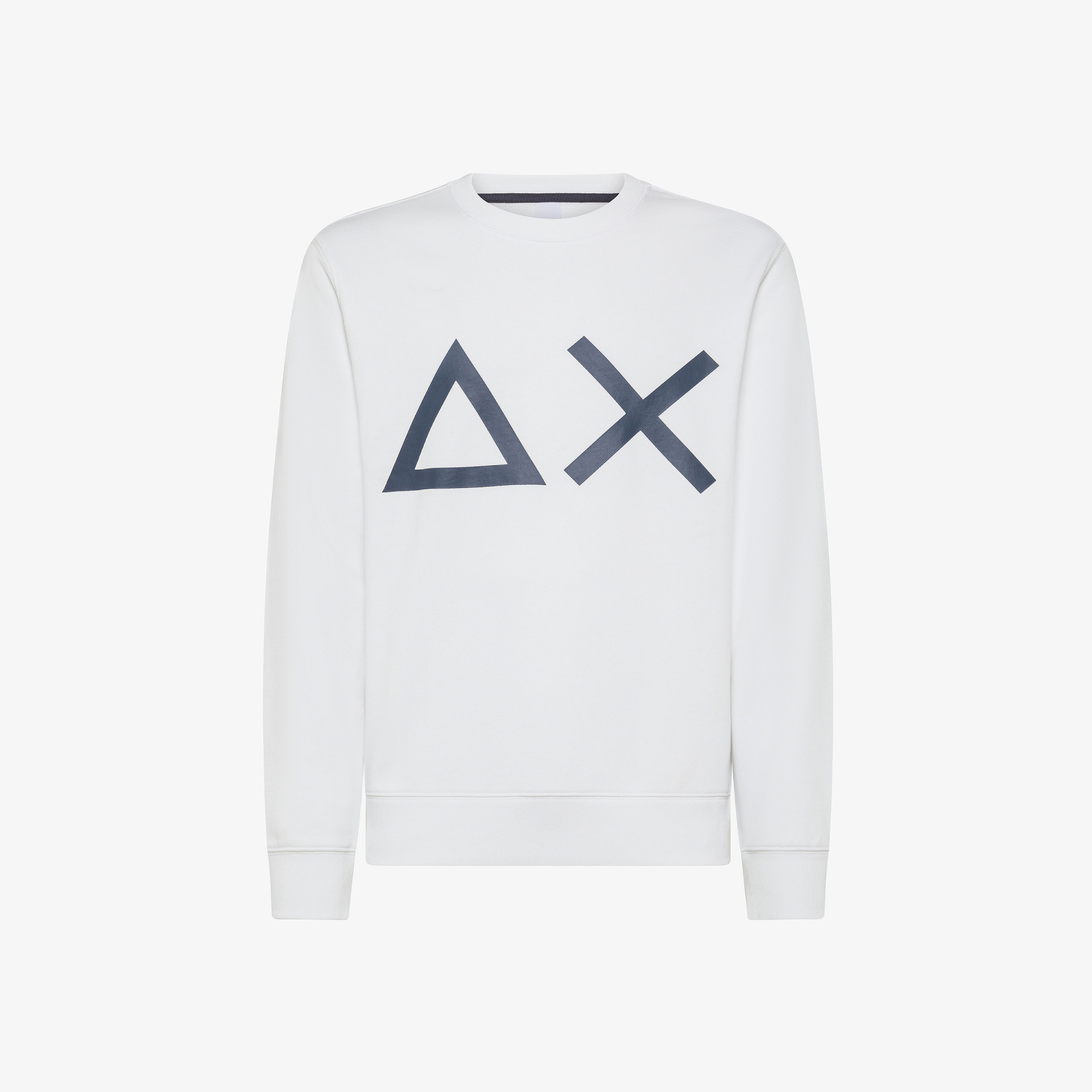 Cotton sweatshirt WHITE