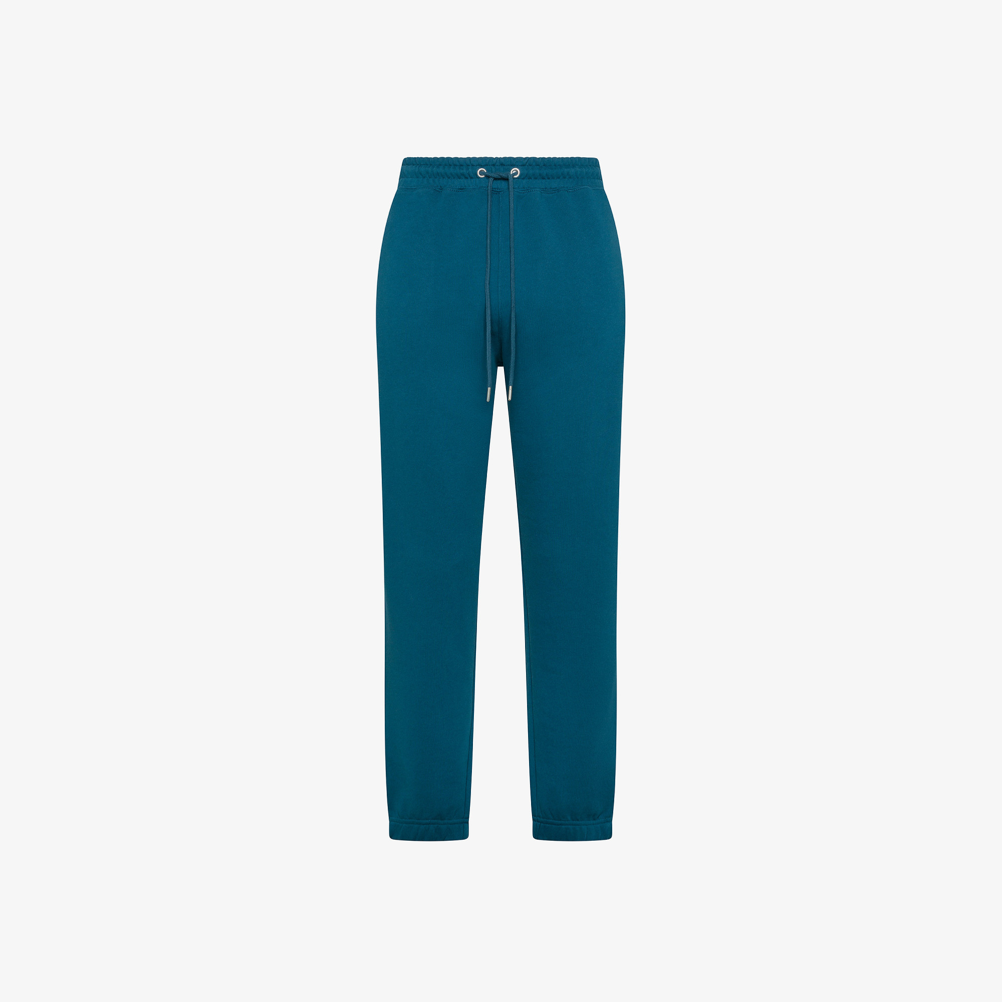 LONG PANT COTTON FL DEEP BLUE