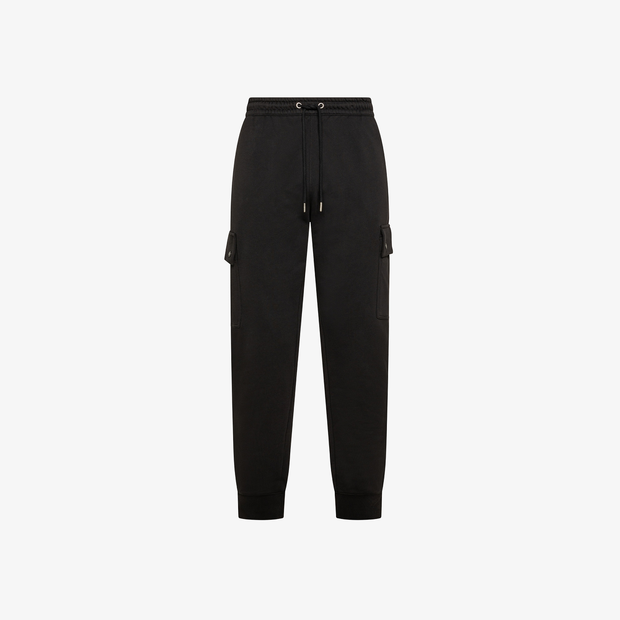 LONG PANT CARGO COTTON FL BLACK